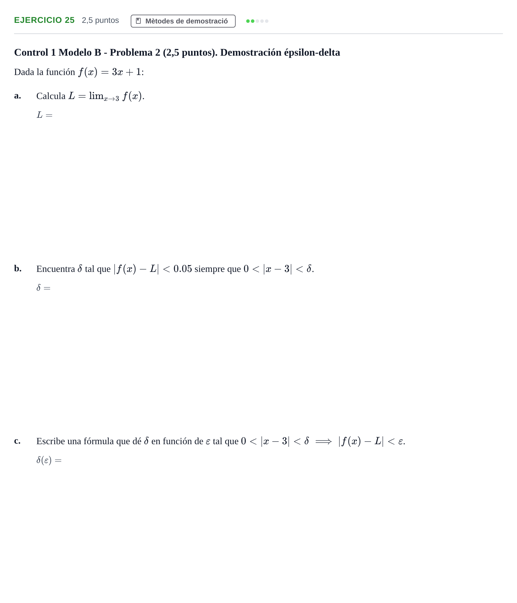 Enunciado: Problema 25 · Fonaments Matemàtics UPC 2016