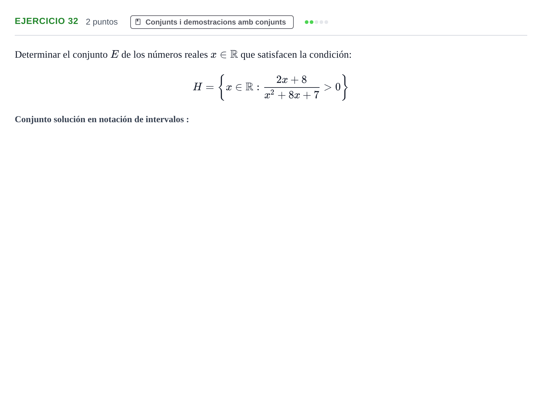 Enunciado: Problema 32 · Fonaments Matemàtics UPC 2016
