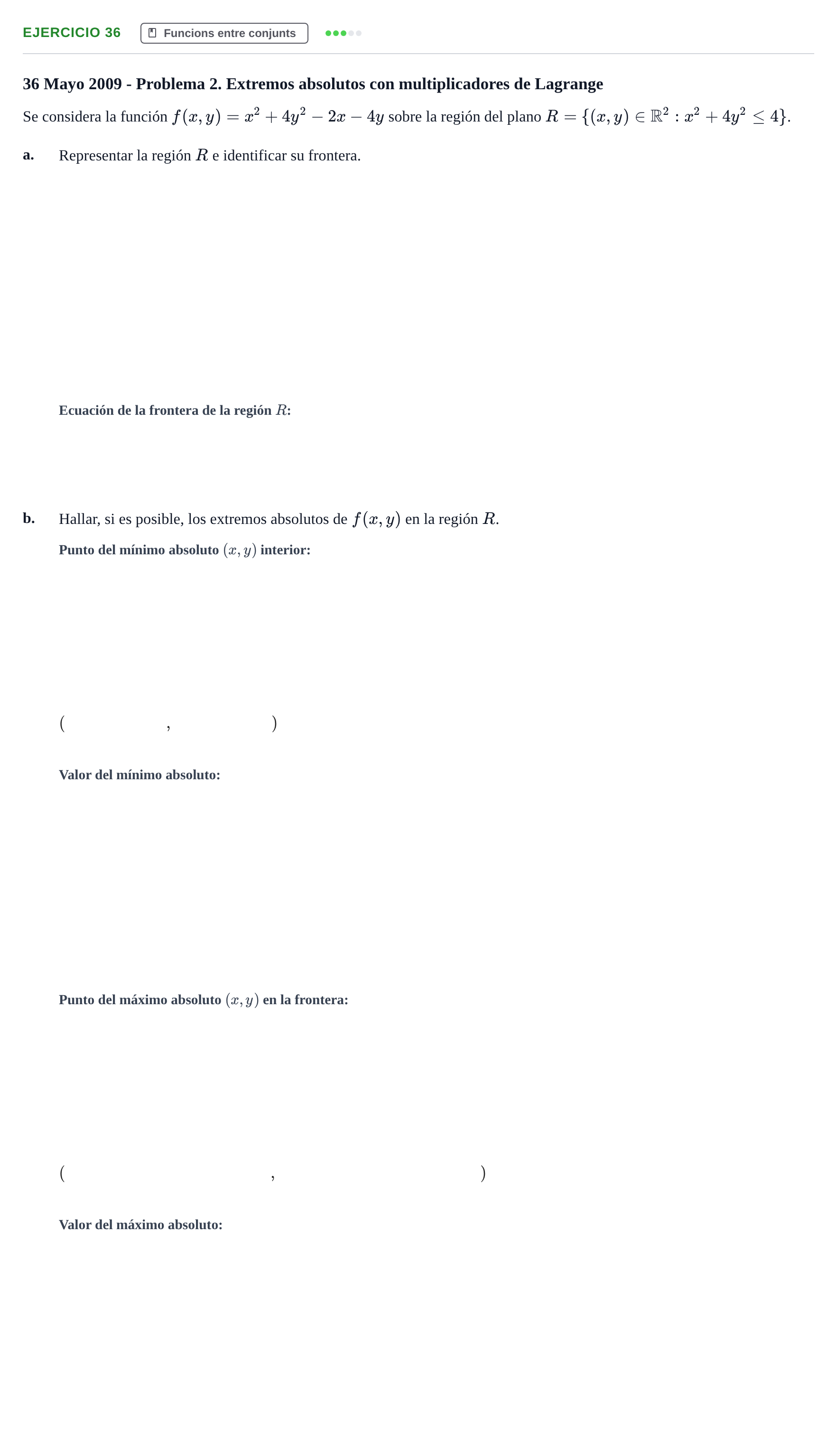 Enunciado: Problema 36 · Fonaments Matemàtics UPC 2016