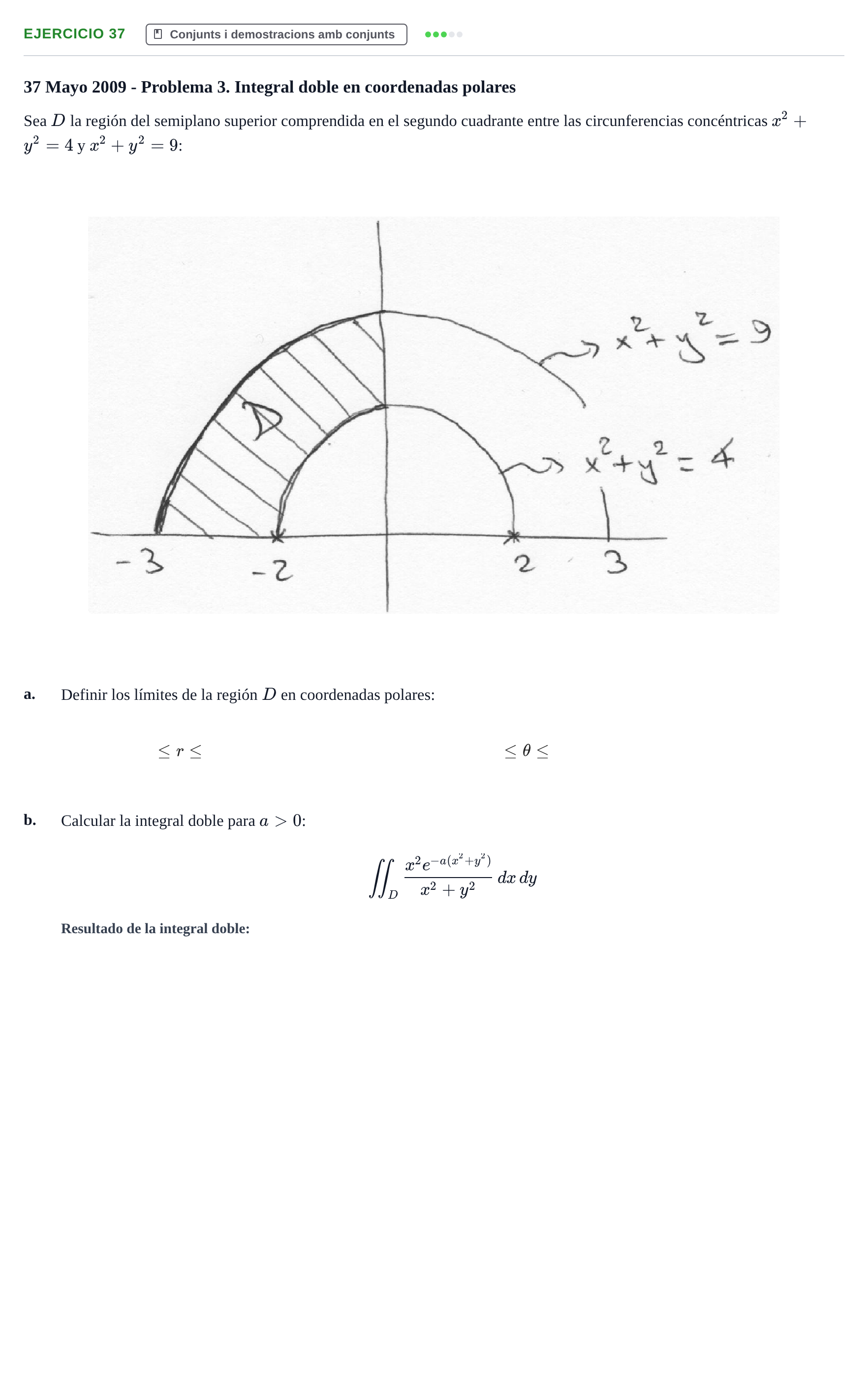 Enunciado: Problema 37 · Fonaments Matemàtics UPC 2016