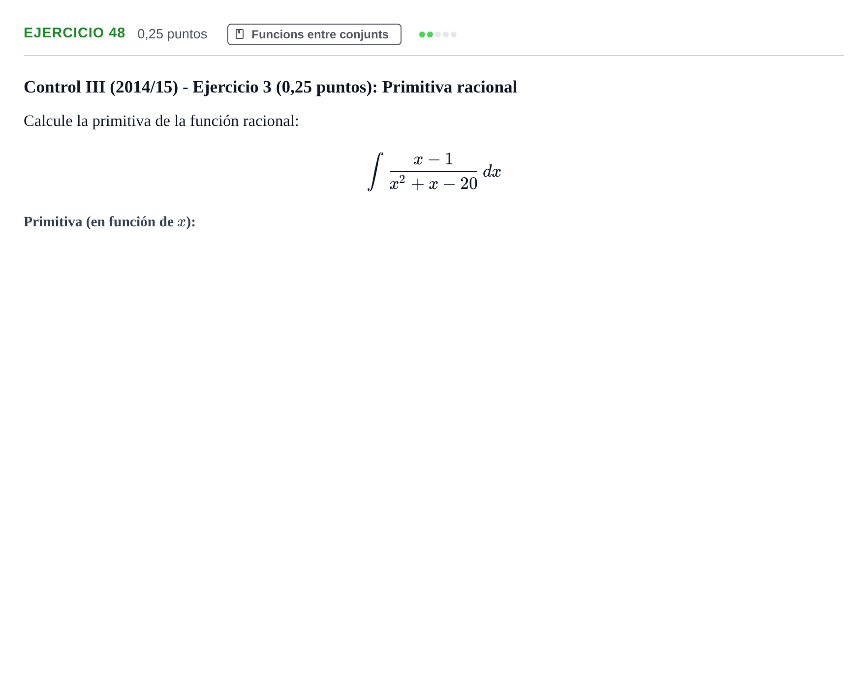 Enunciado: Problema 48 · Fonaments Matemàtics UPC 2016