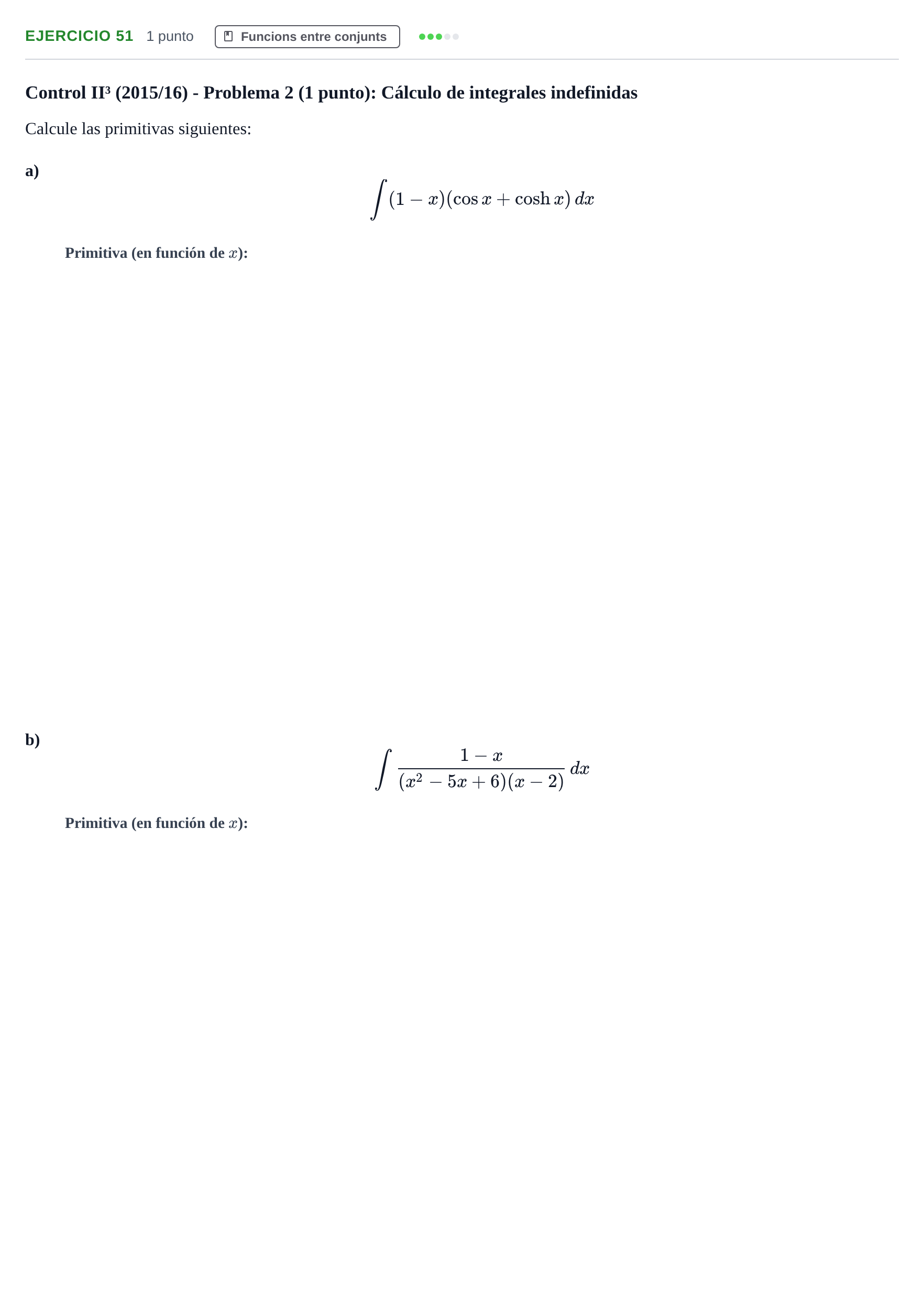 Enunciado: Problema 51 · Fonaments Matemàtics UPC 2016