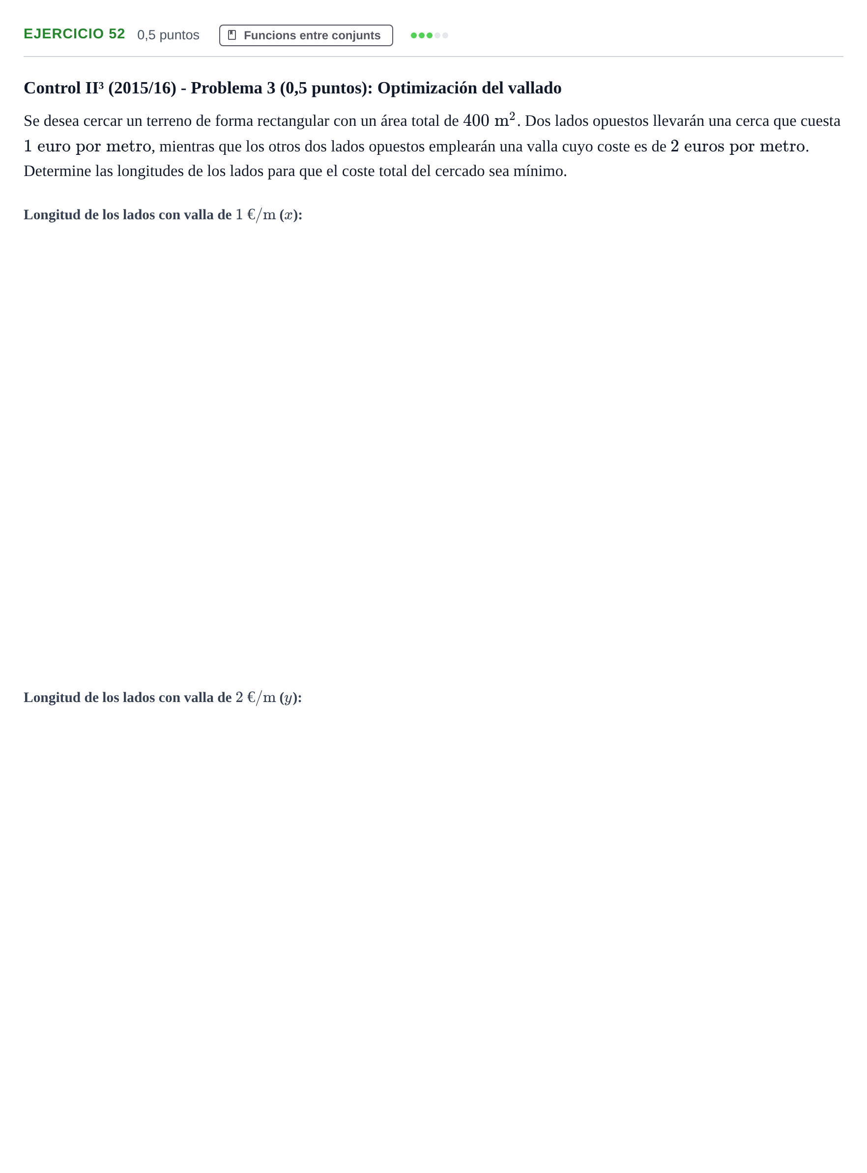 Enunciado: Problema 52 · Fonaments Matemàtics UPC 2016