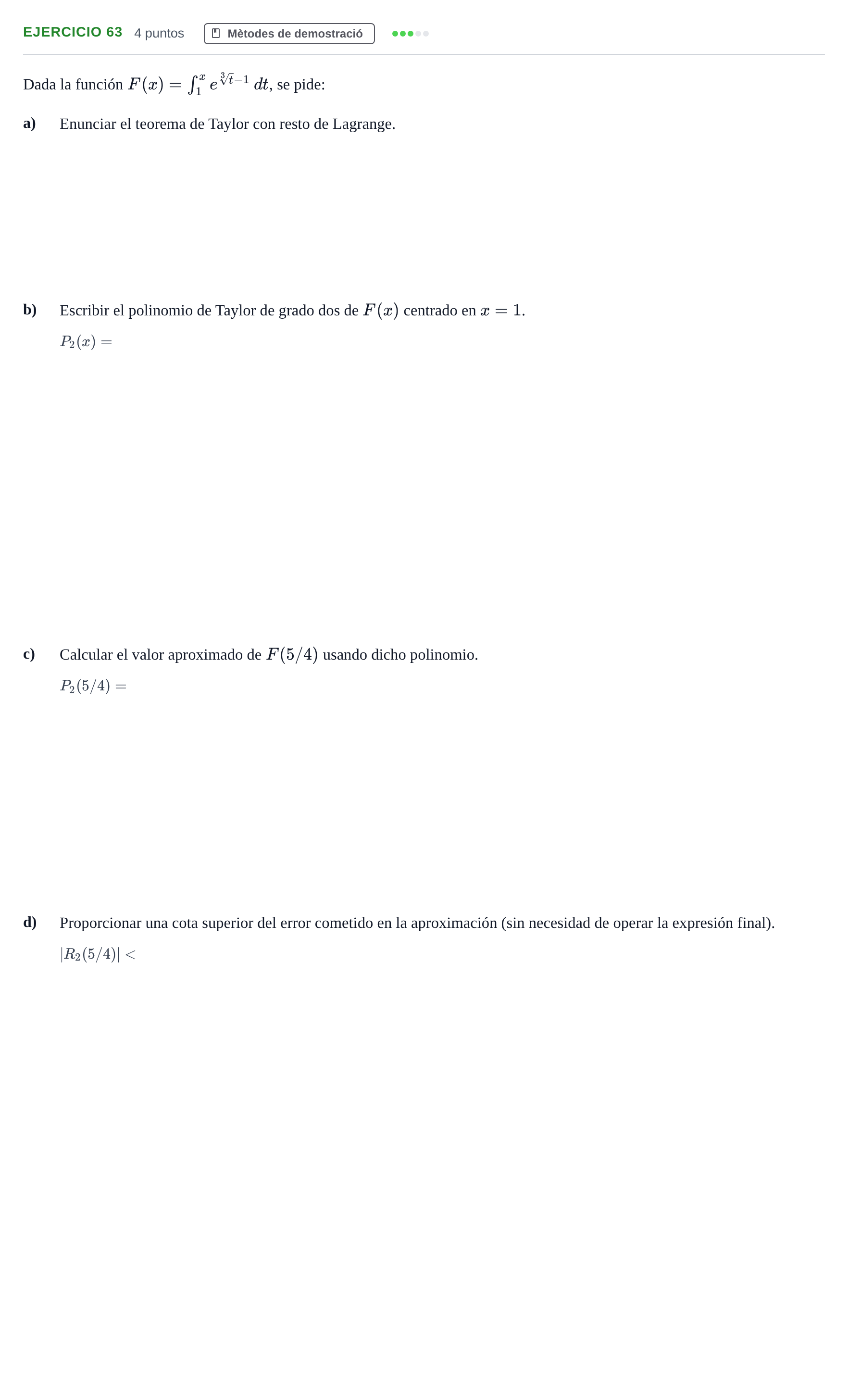Enunciado: Problema 63 · Fonaments Matemàtics UPC 2016