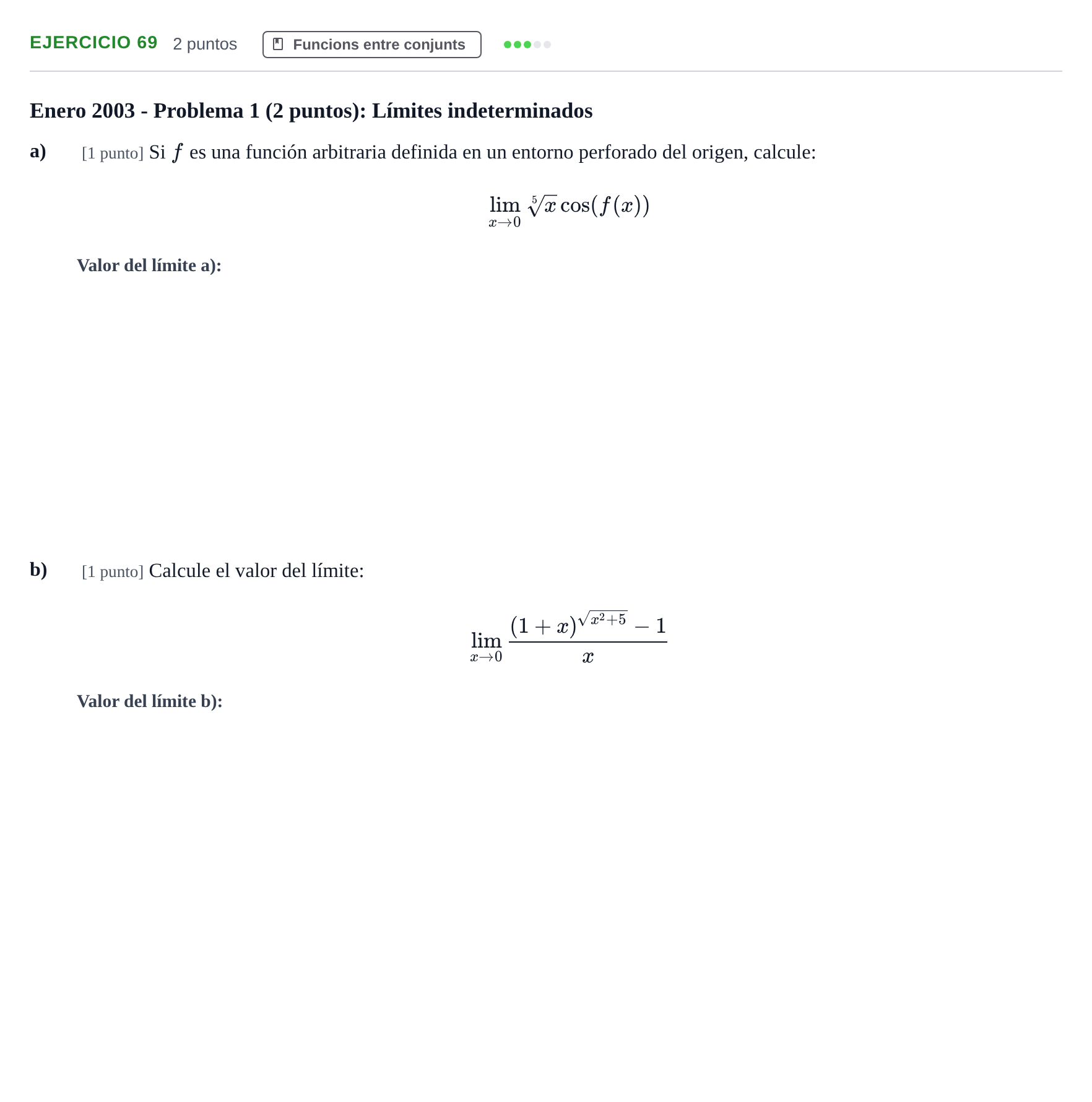Enunciado: Problema 69 · Fonaments Matemàtics UPC 2016