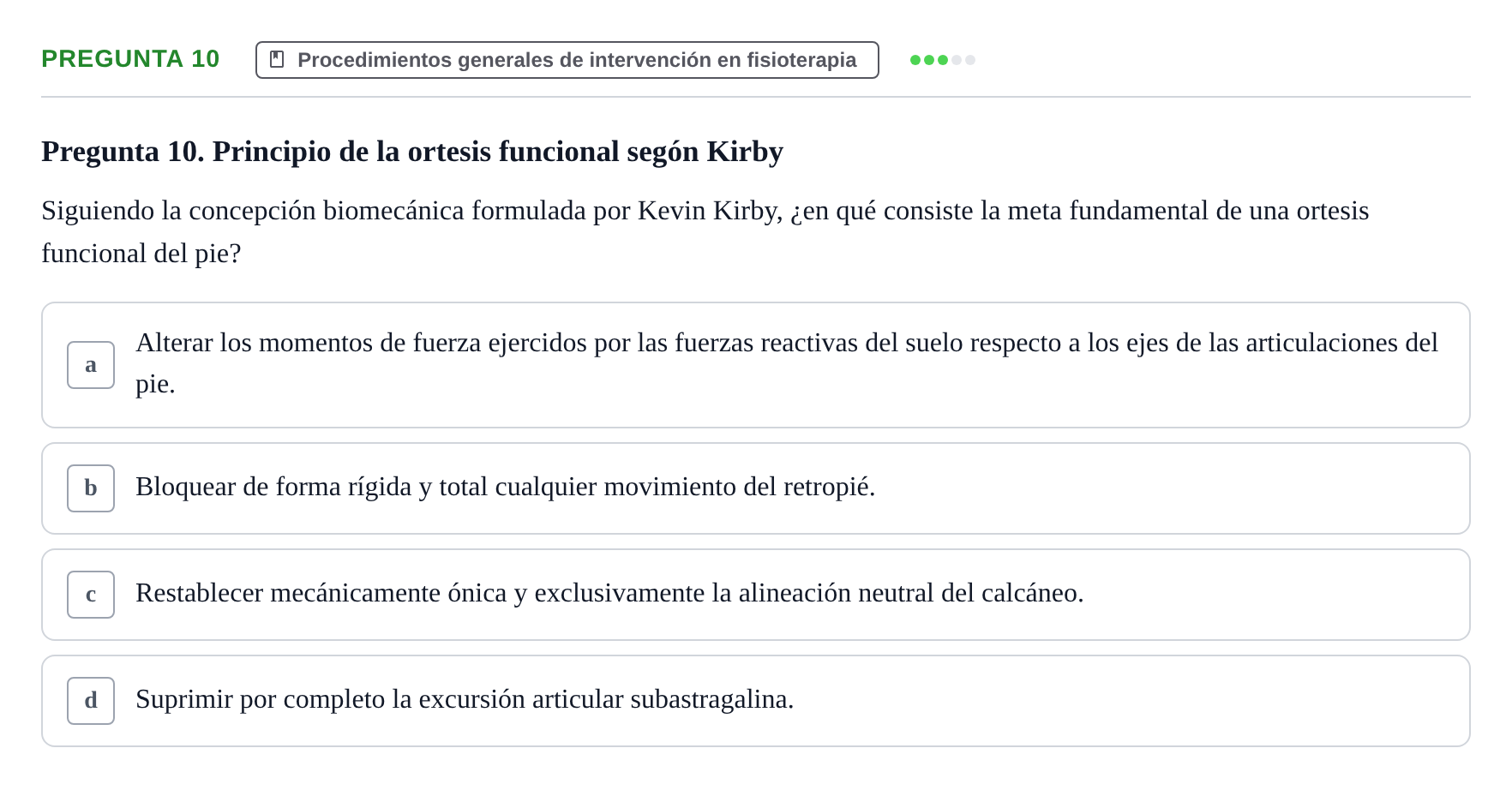Enunciado: Pregunta 10
