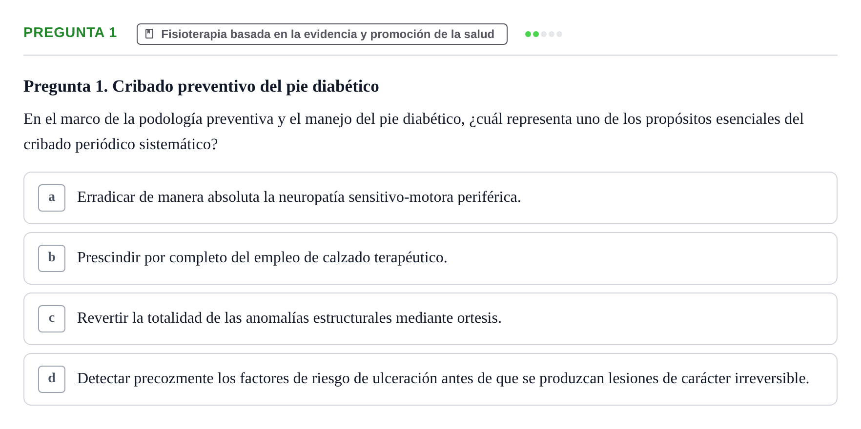 Enunciado: Pregunta 1