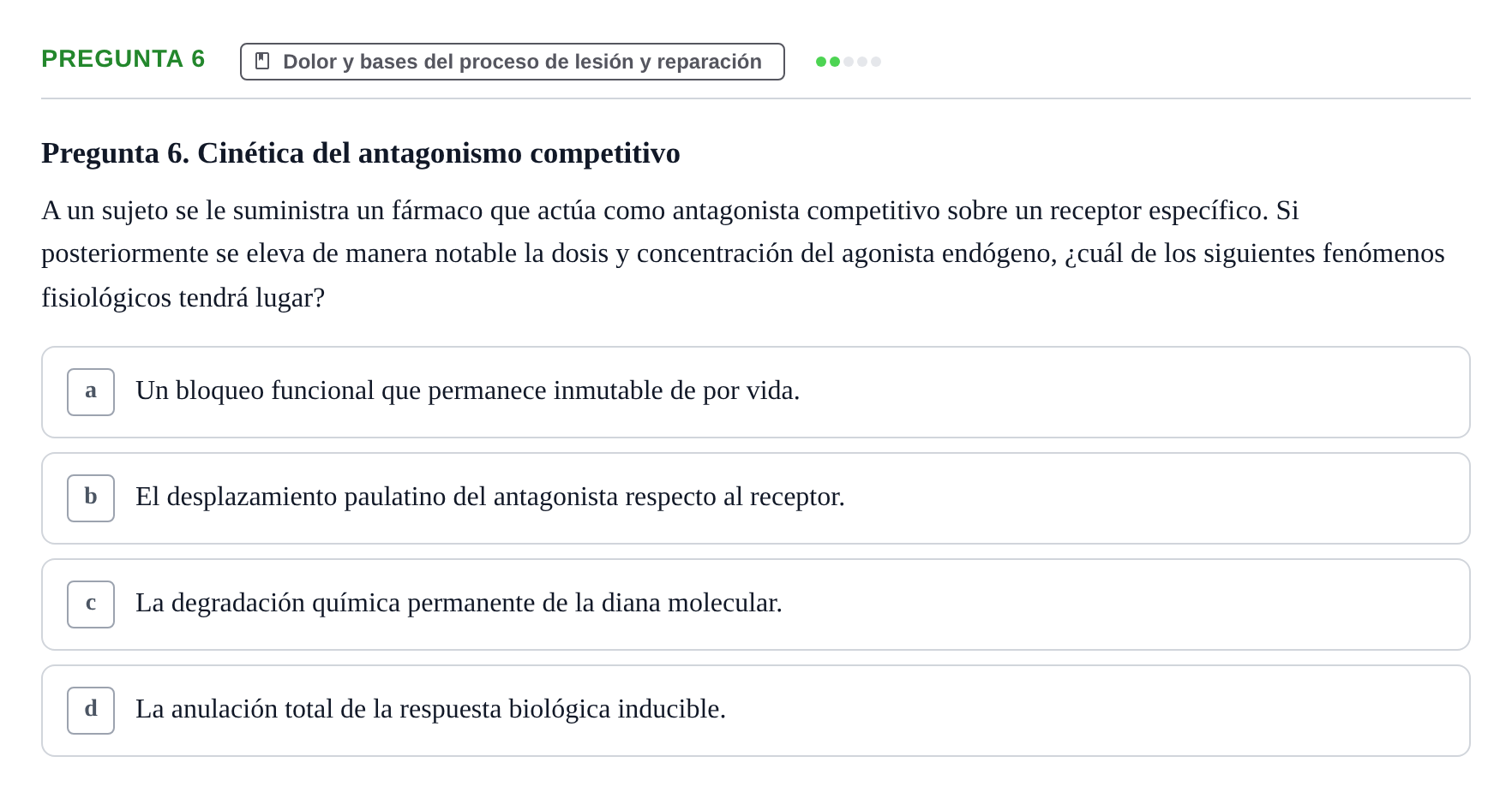 Enunciado: Pregunta 6