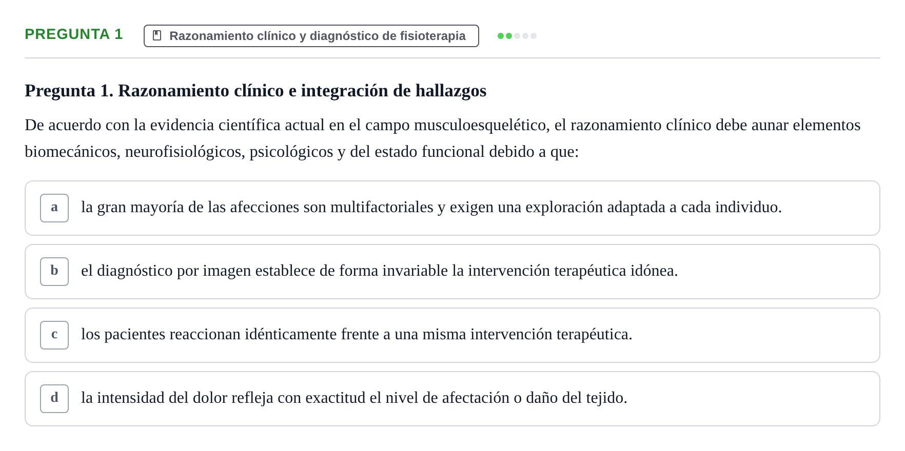 Enunciado: Pregunta 1
