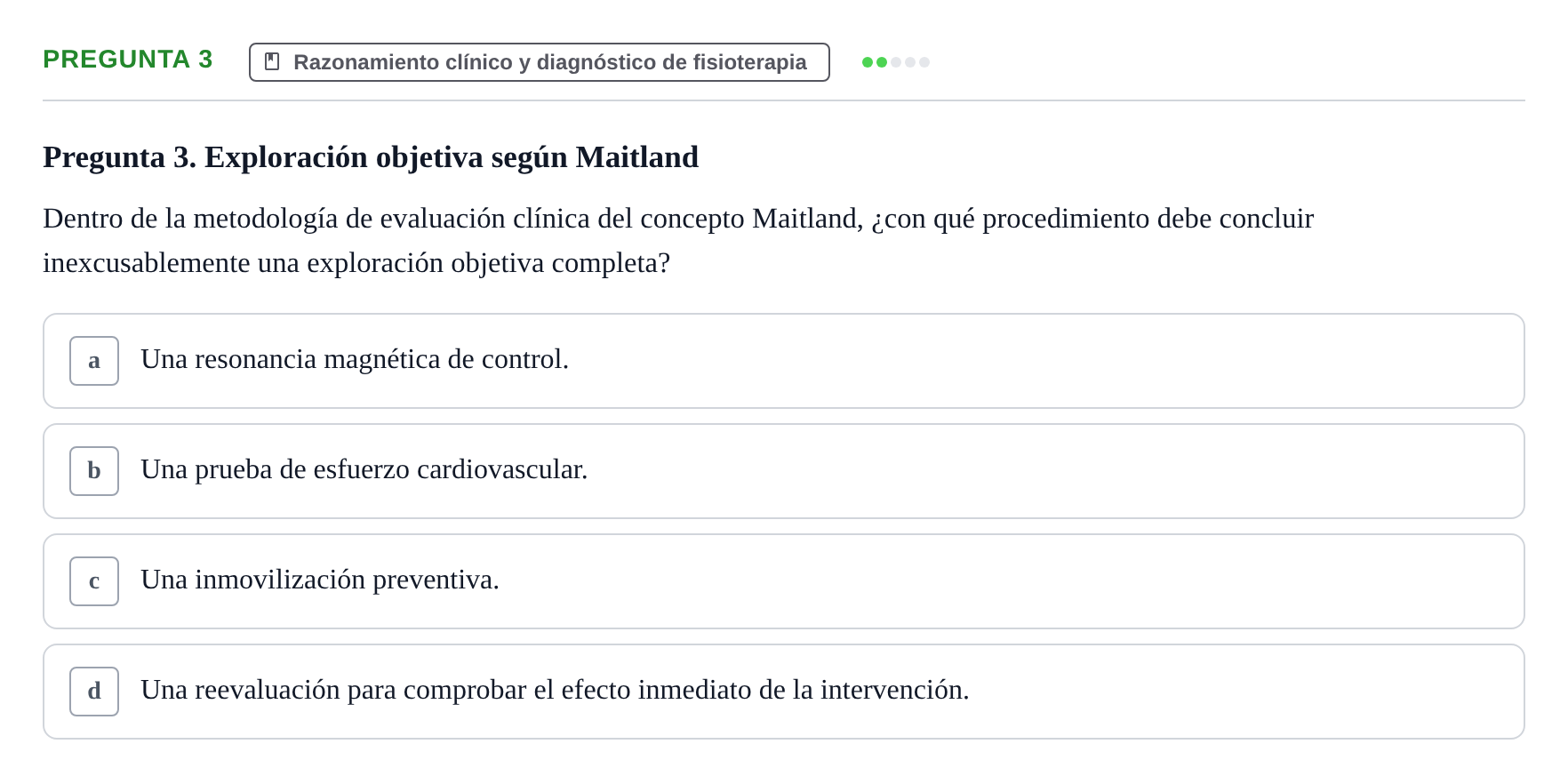 Enunciado: Pregunta 3