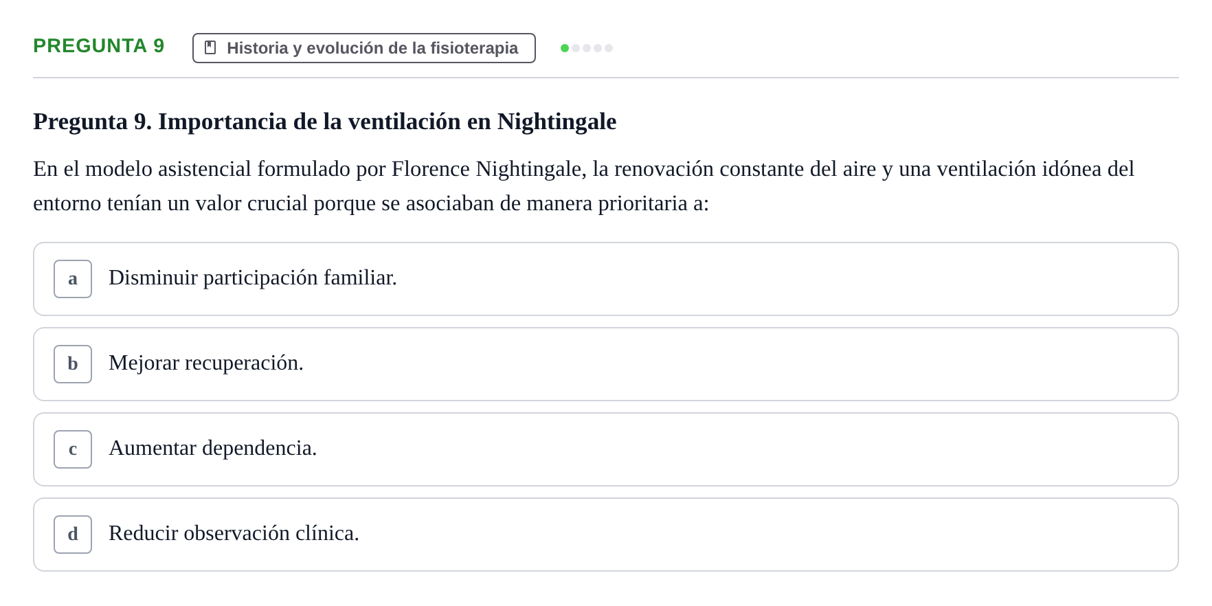 Enunciado: Pregunta 9