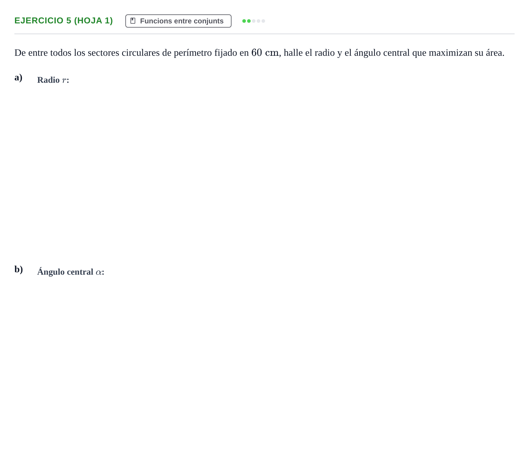 Enunciado: Ejercicio 5 (Hoja 1) · Fonaments Matemàtics UPC 2016