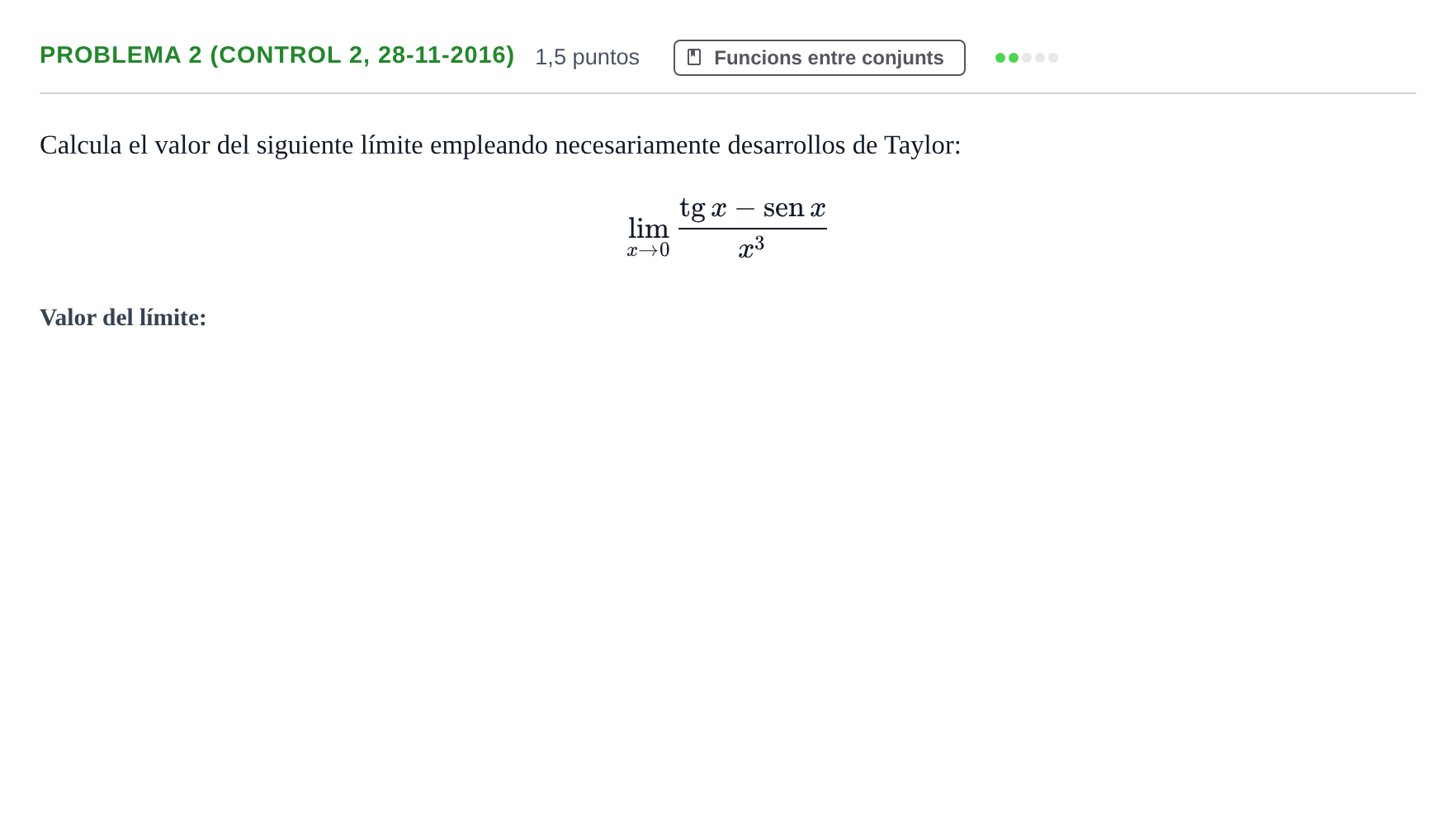 Enunciado: Problema 2 (Control 2, 28-11-2016) · Fonaments Matemàtics UPC 2016