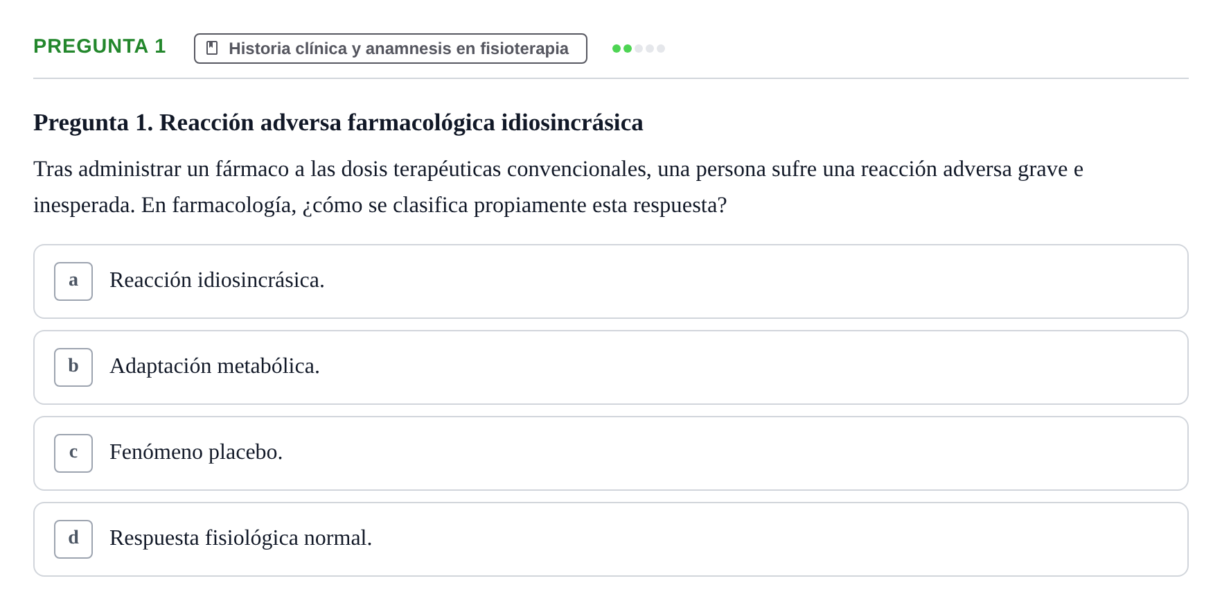 Enunciado: Pregunta 1