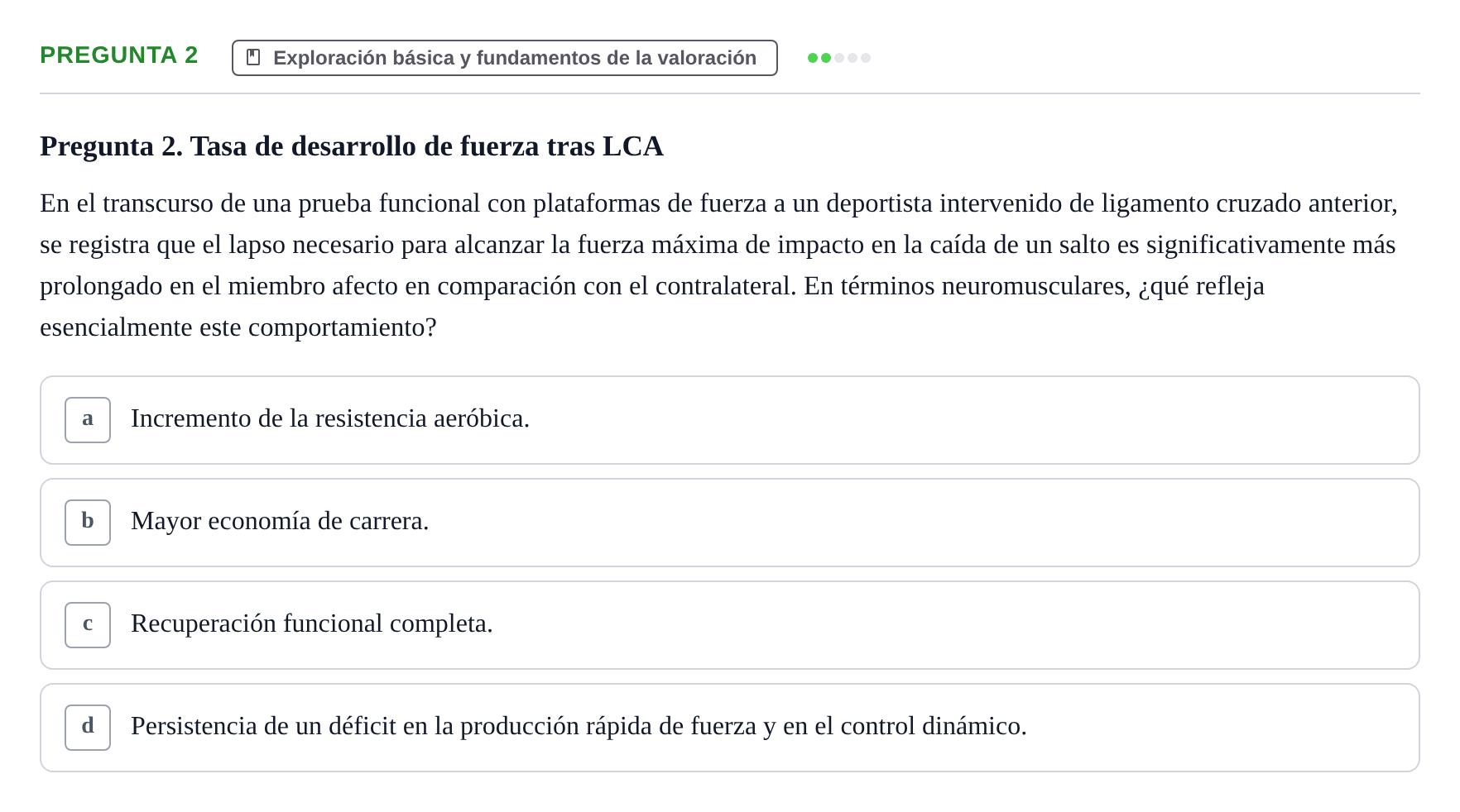 Enunciado: Pregunta 2