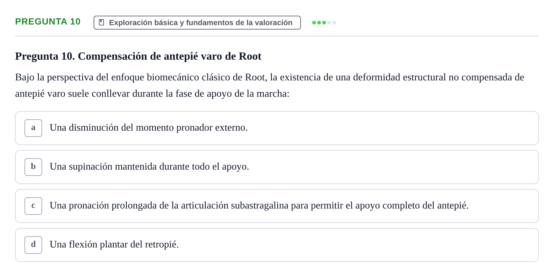 Enunciado: Pregunta 10
