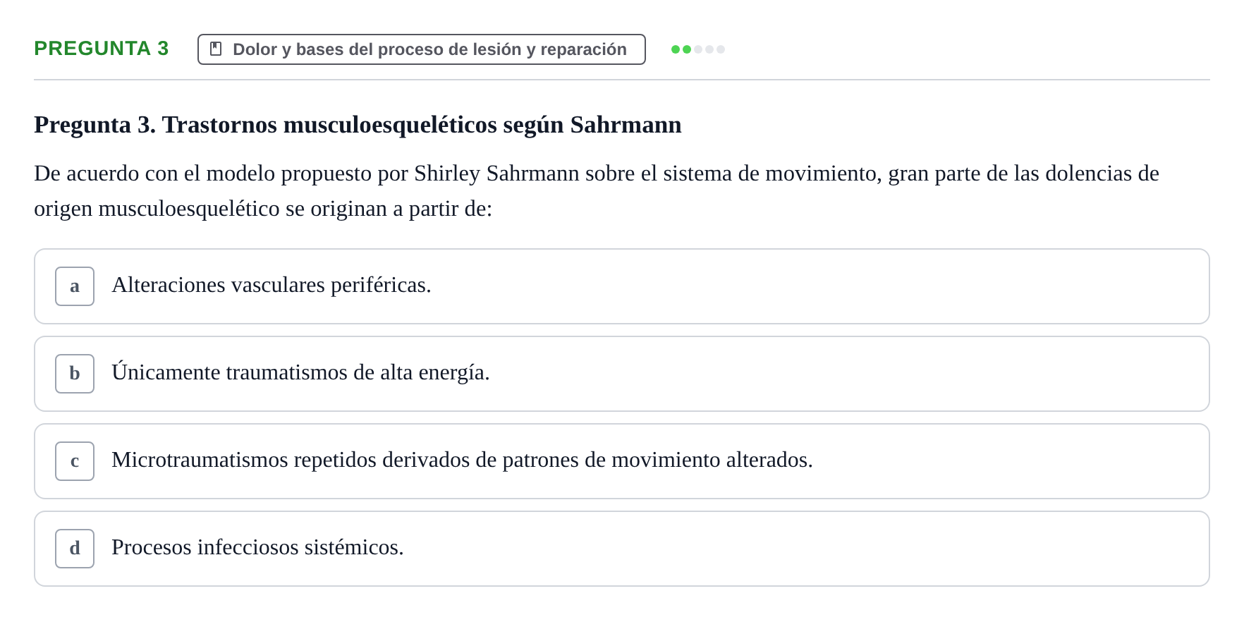 Enunciado: Pregunta 3
