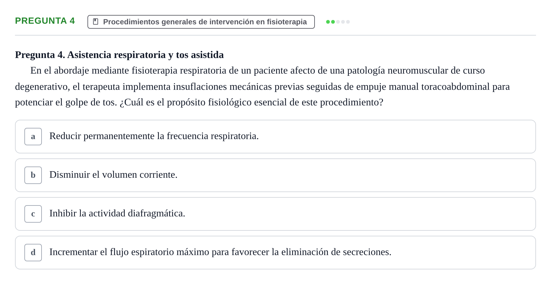 Enunciado: Pregunta 4