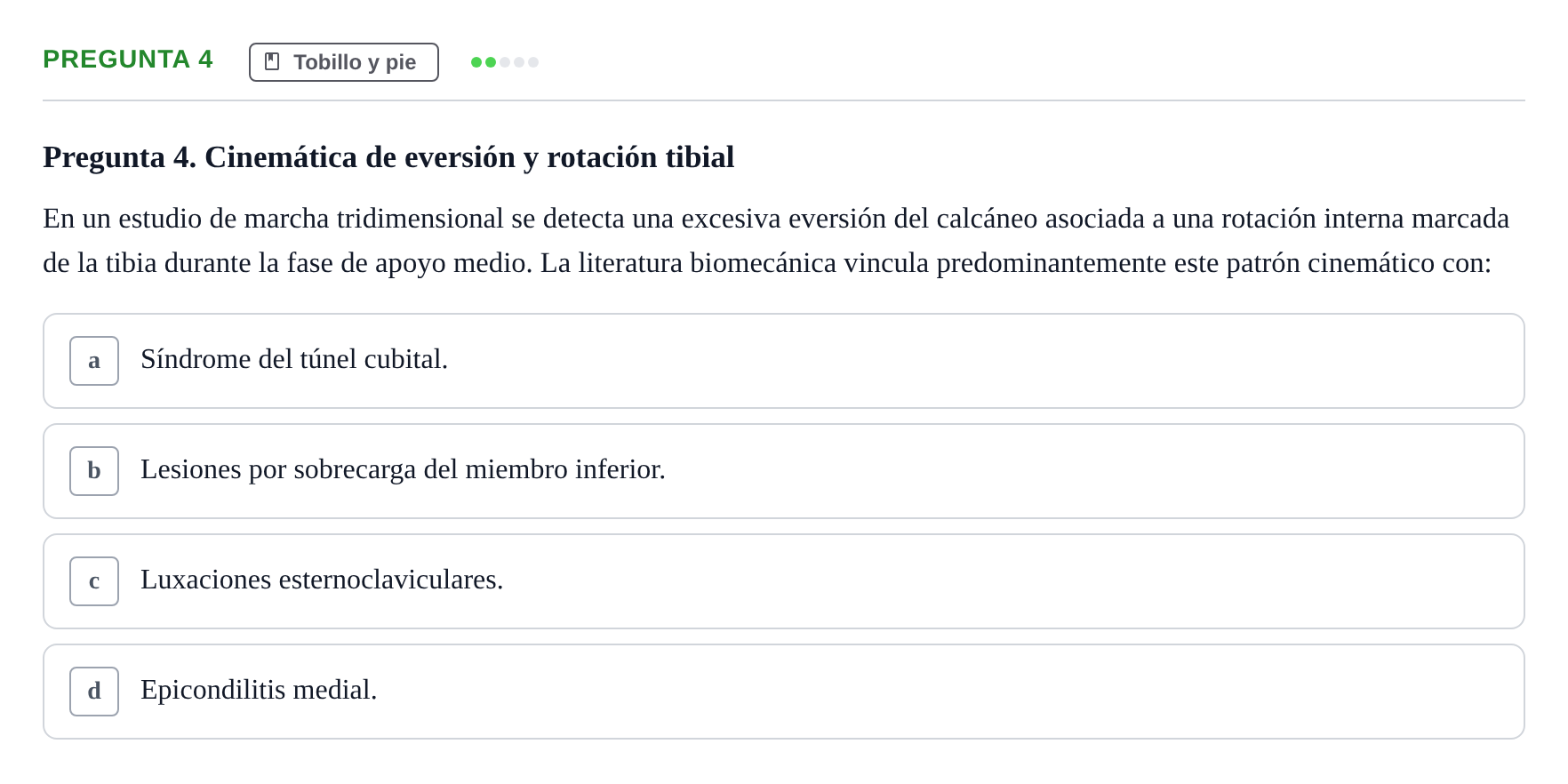 Enunciado: Pregunta 4