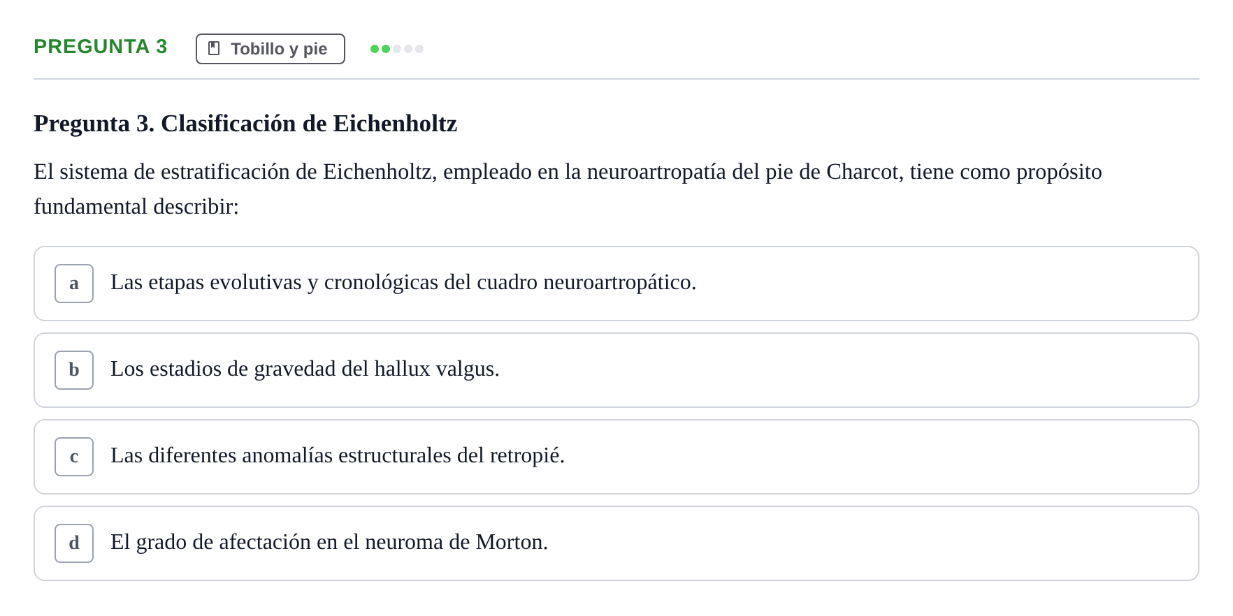 Enunciado: Pregunta 3