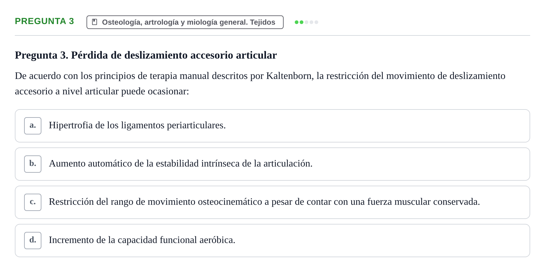 Enunciado: Pregunta 3