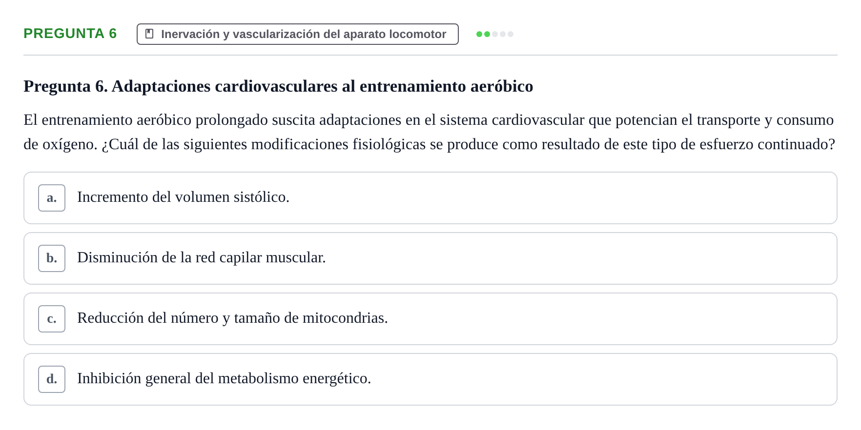 Enunciado: Pregunta 6