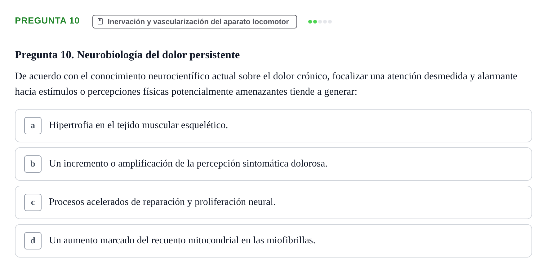 Enunciado: Pregunta 10