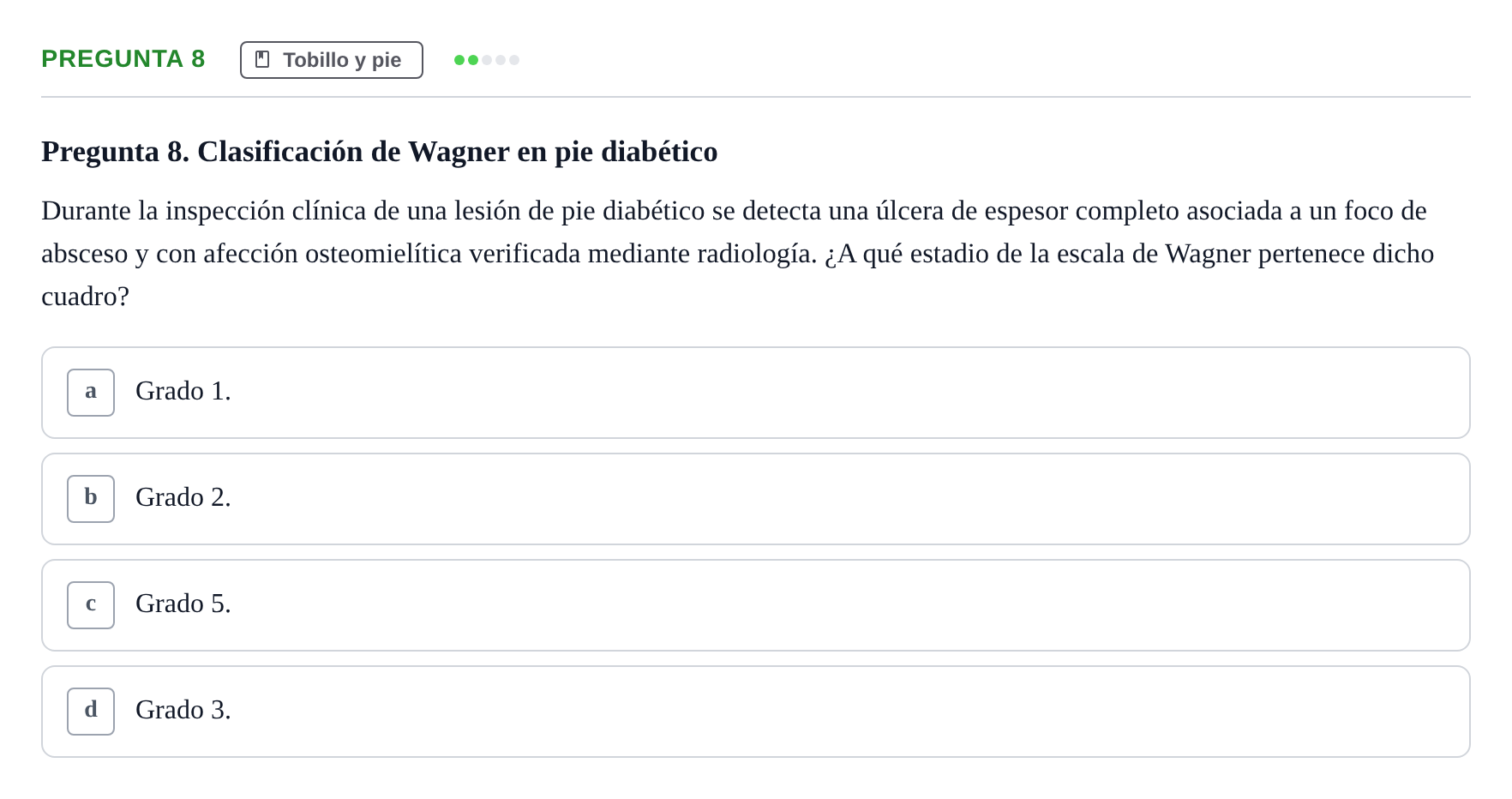 Enunciado: Pregunta 8