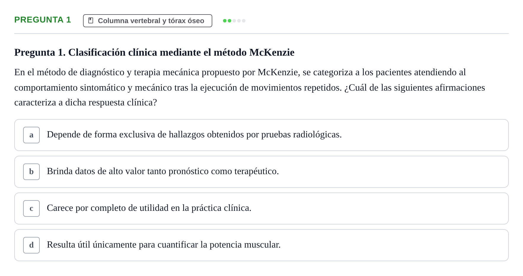 Enunciado: Pregunta 1
