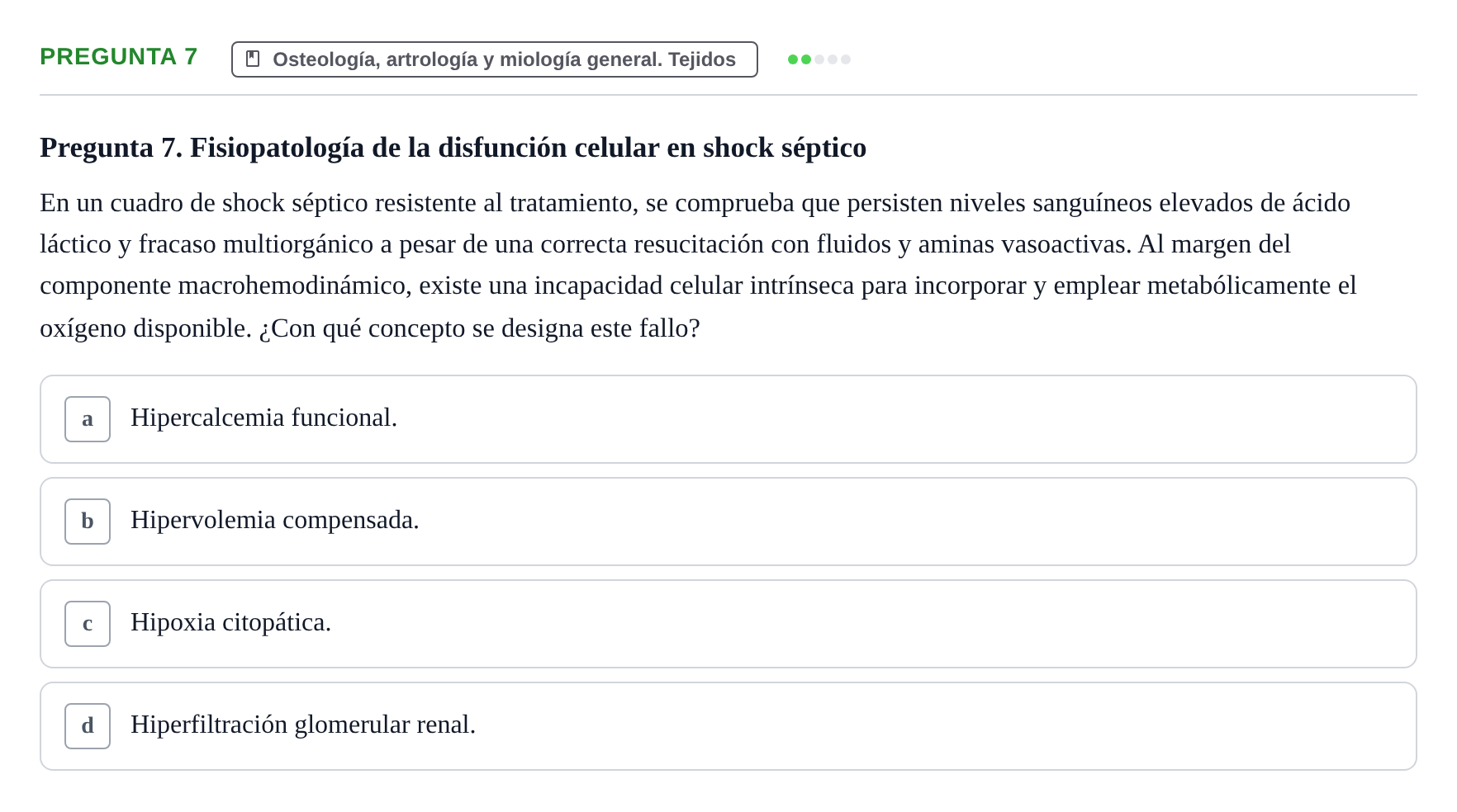 Enunciado: Pregunta 7