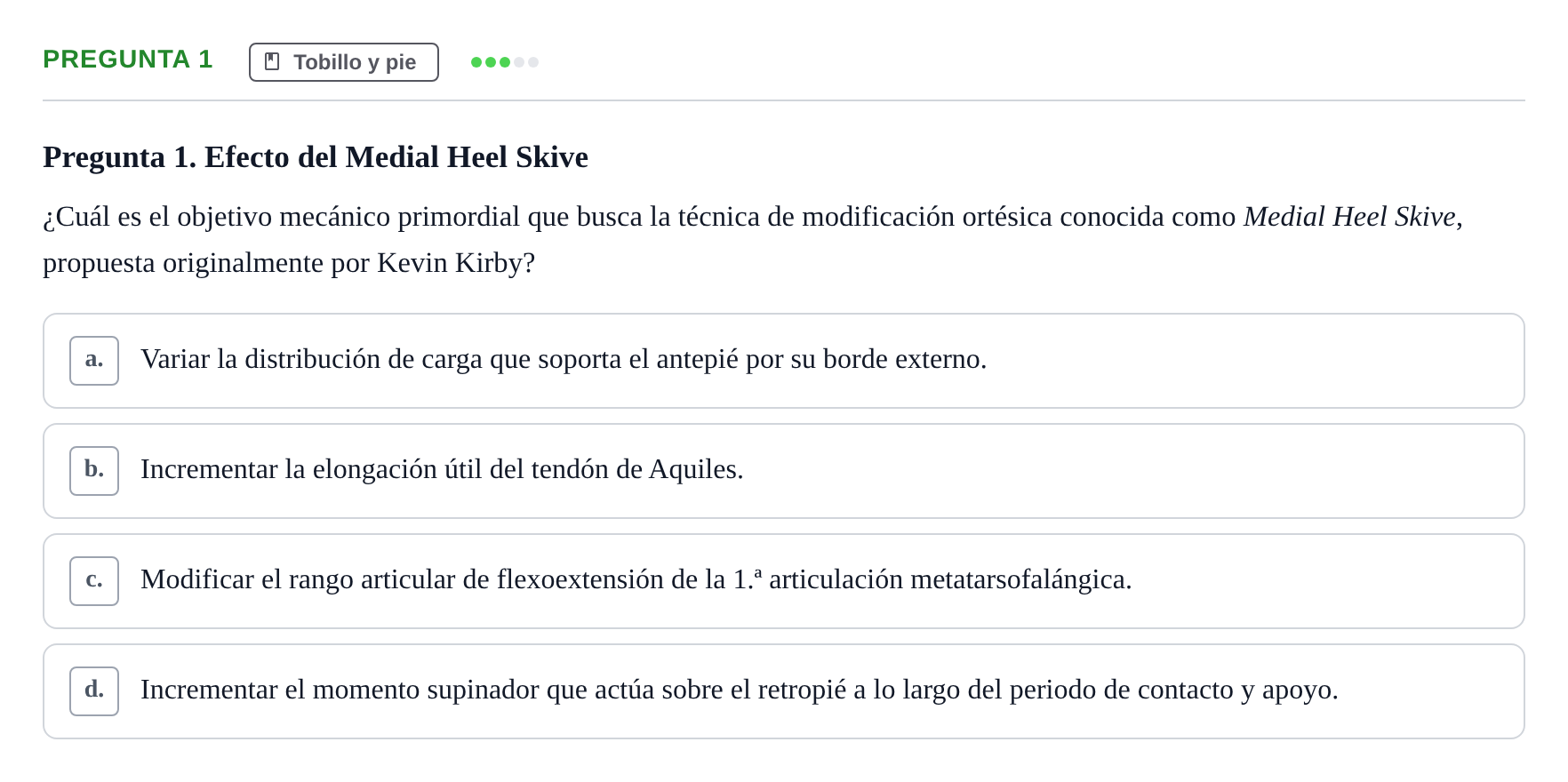 Enunciado: Pregunta 1