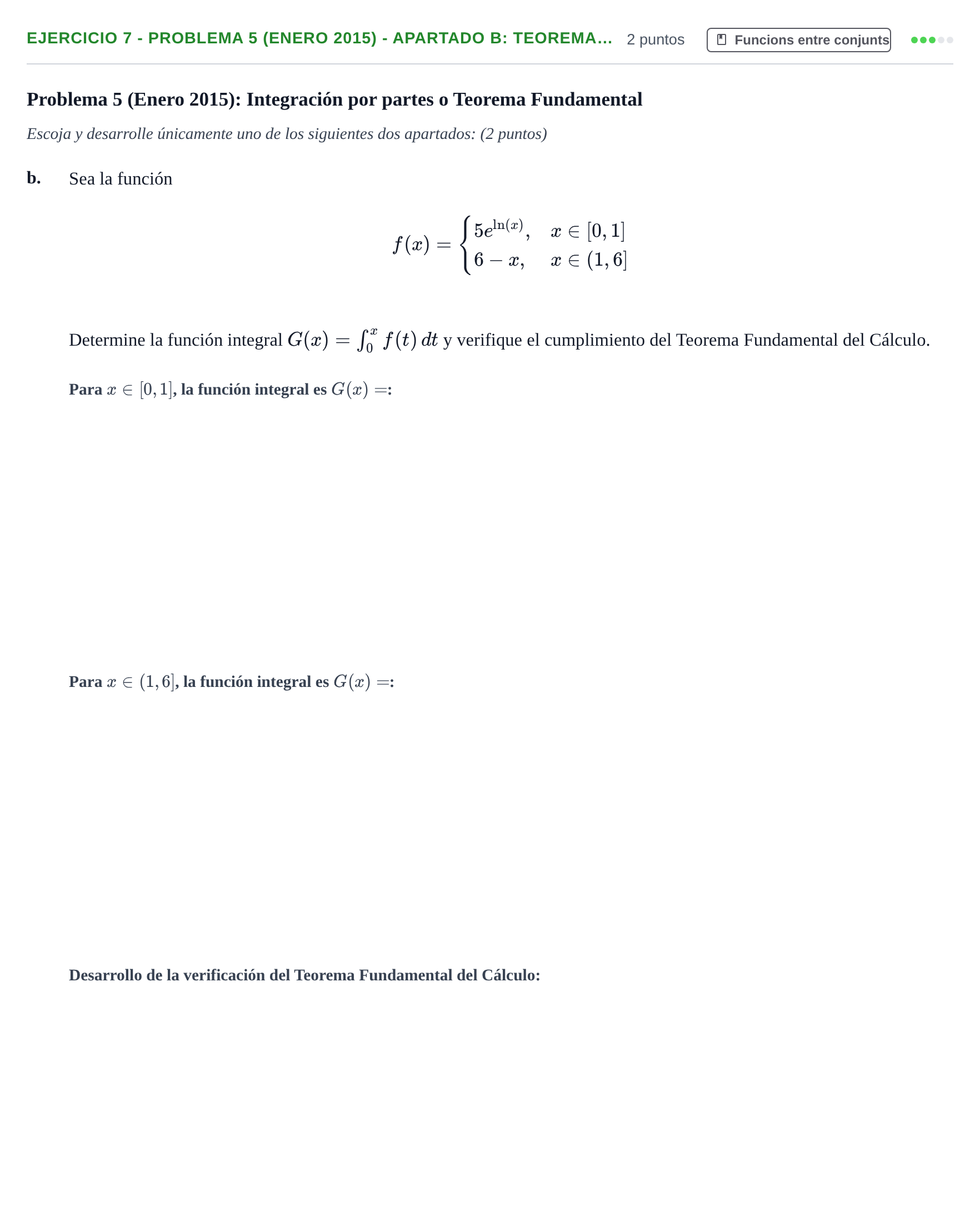 Enunciado: Ejercicio 7 - Problema 5 (Enero 2015) - Apartado b: Teorema… · Fonaments Matemàtics UPC Col·lecció d'Exàmens Resolts de Càlcul (Volum 3)