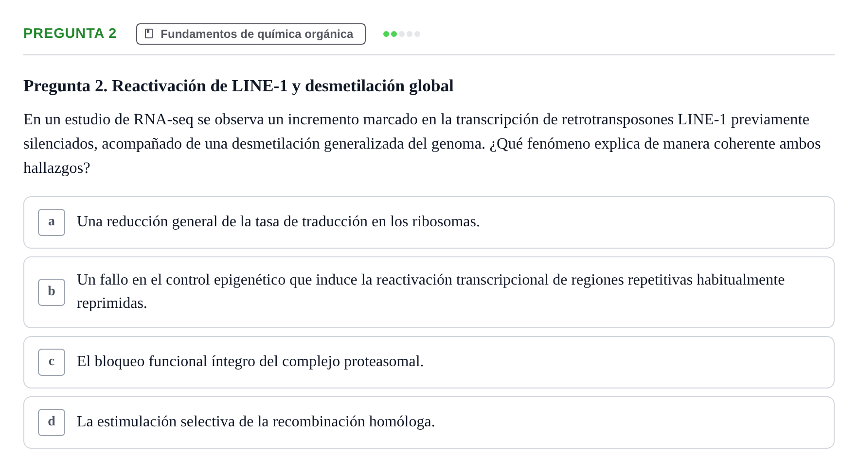 Enunciado: Pregunta 2