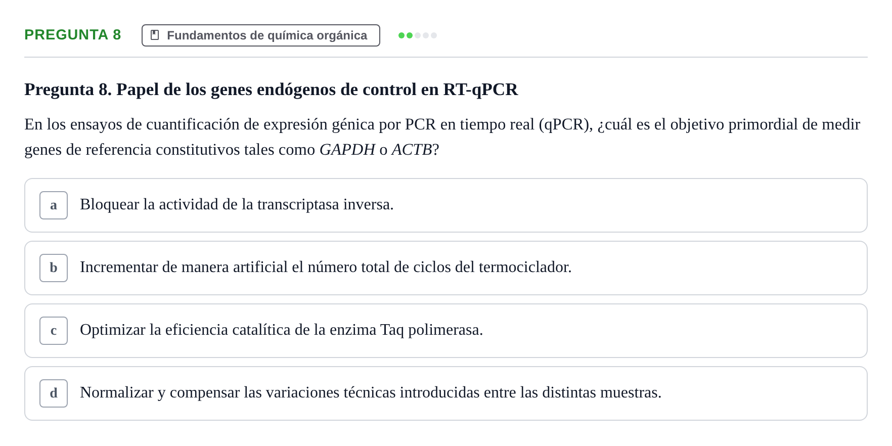 Enunciado: Pregunta 8
