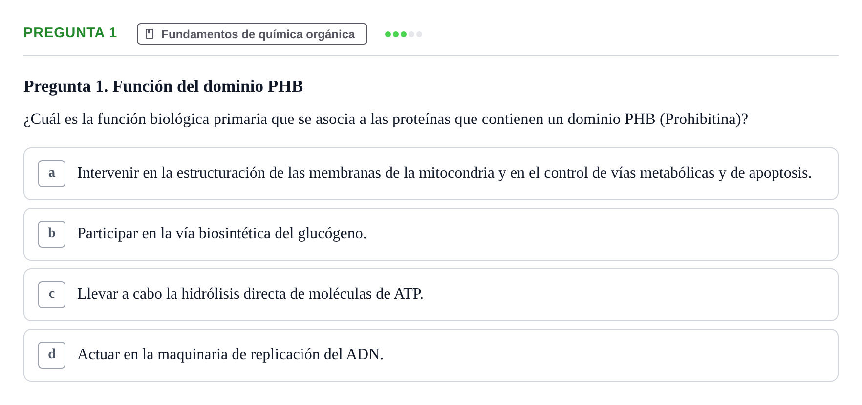 Enunciado: Pregunta 1
