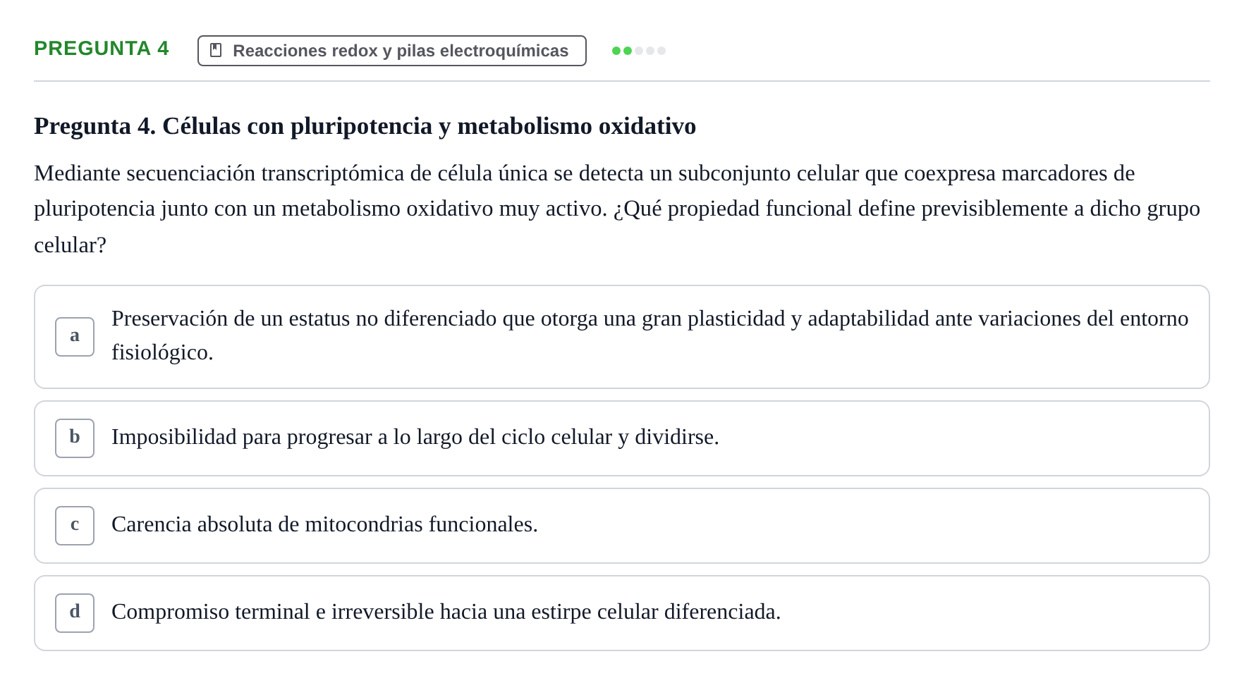 Enunciado: Pregunta 4
