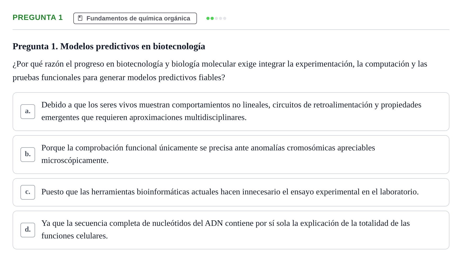 Enunciado: Pregunta 1