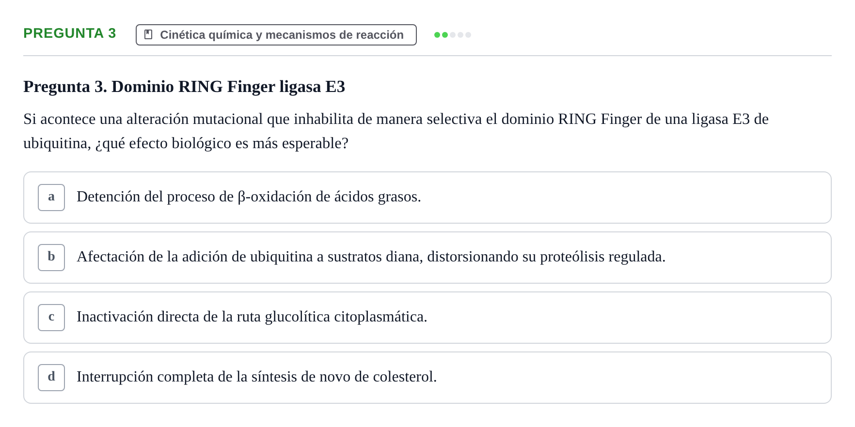 Enunciado: Pregunta 3