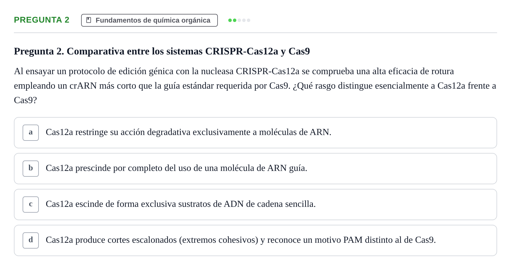 Enunciado: Pregunta 2