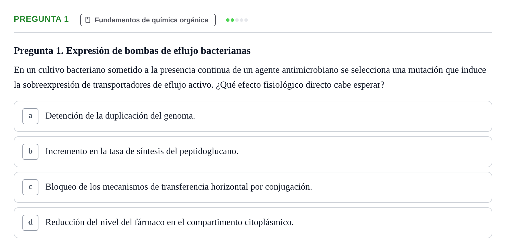 Enunciado: Pregunta 1