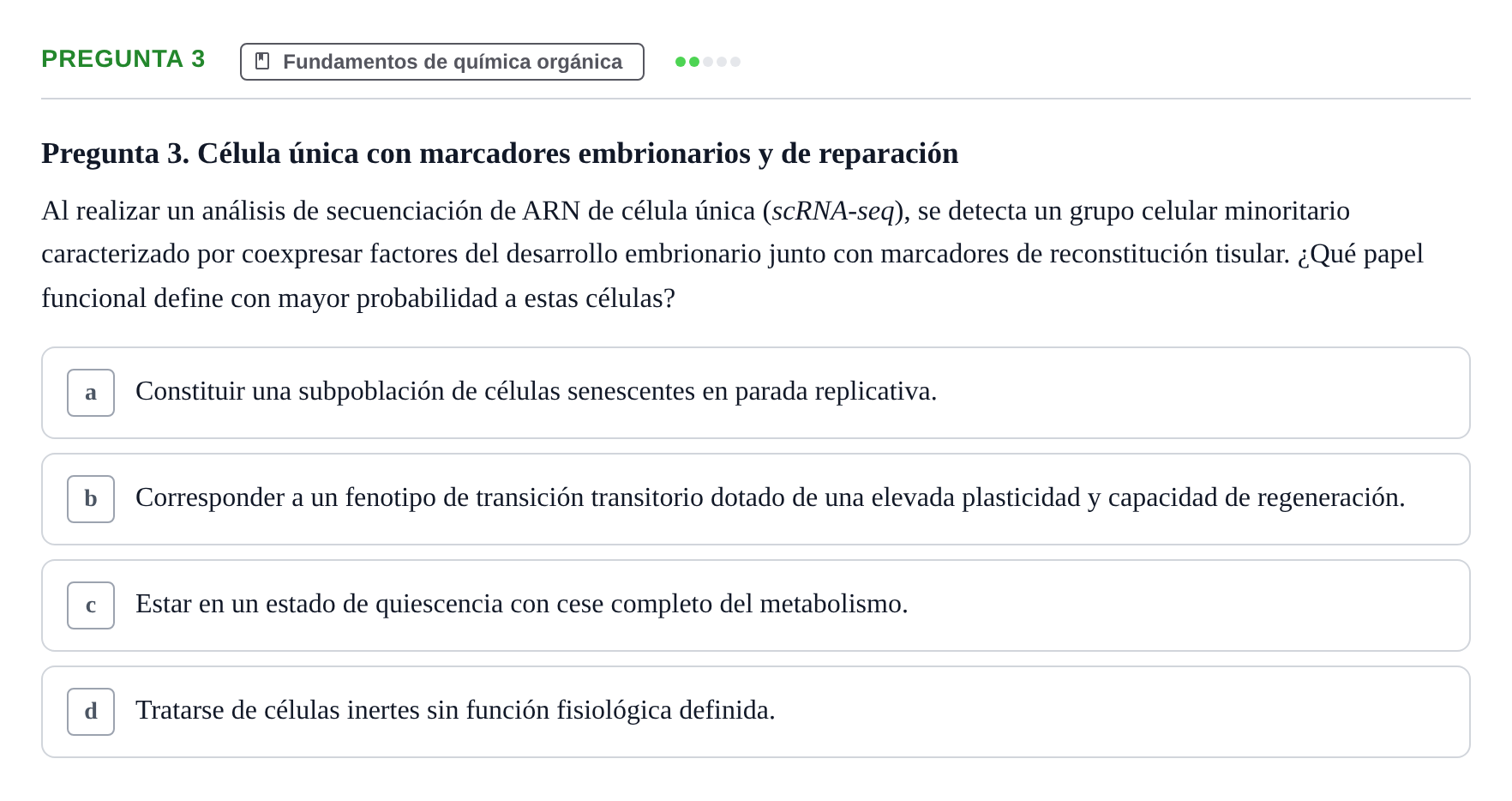 Enunciado: Pregunta 3