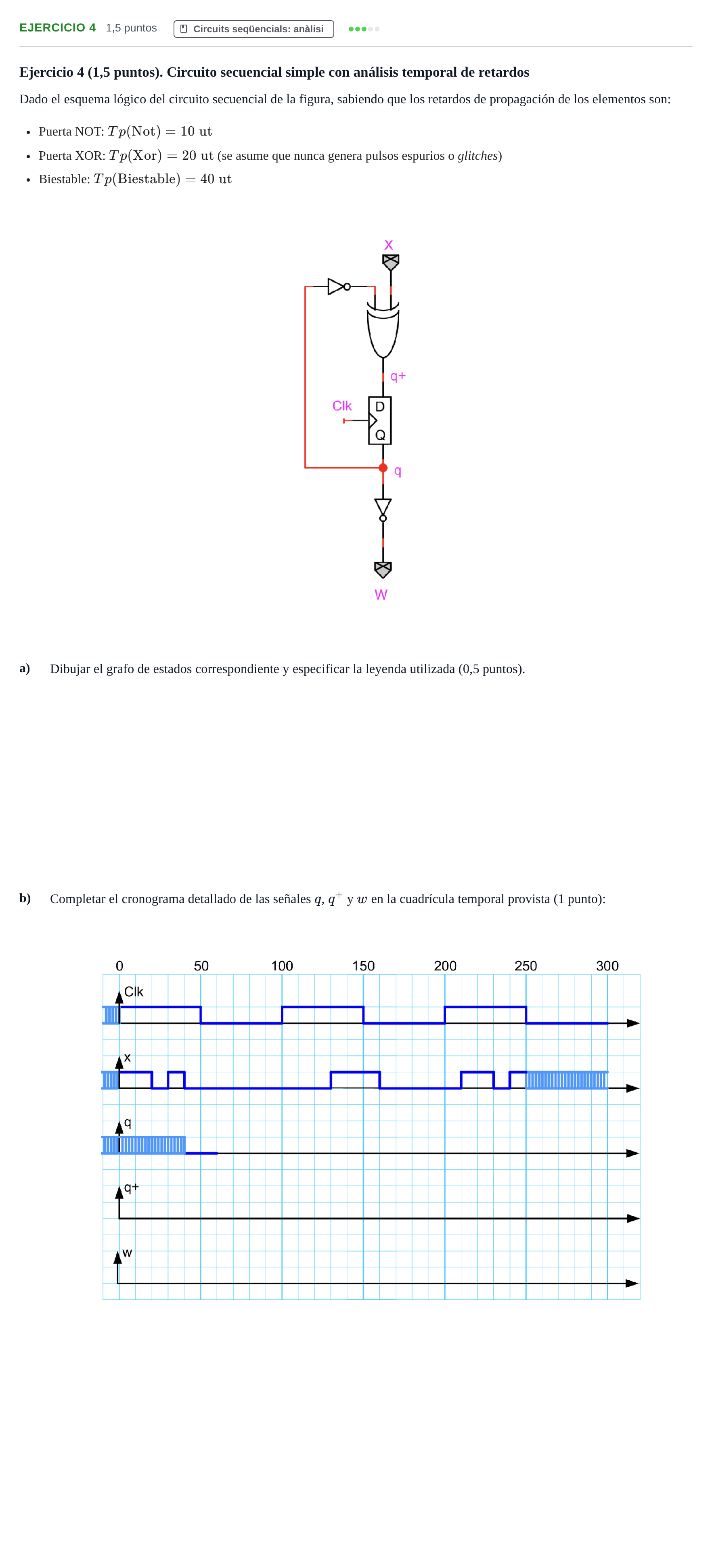 Enunciado: Ejercicio 4 · Introducció als Computadors UPC 2013