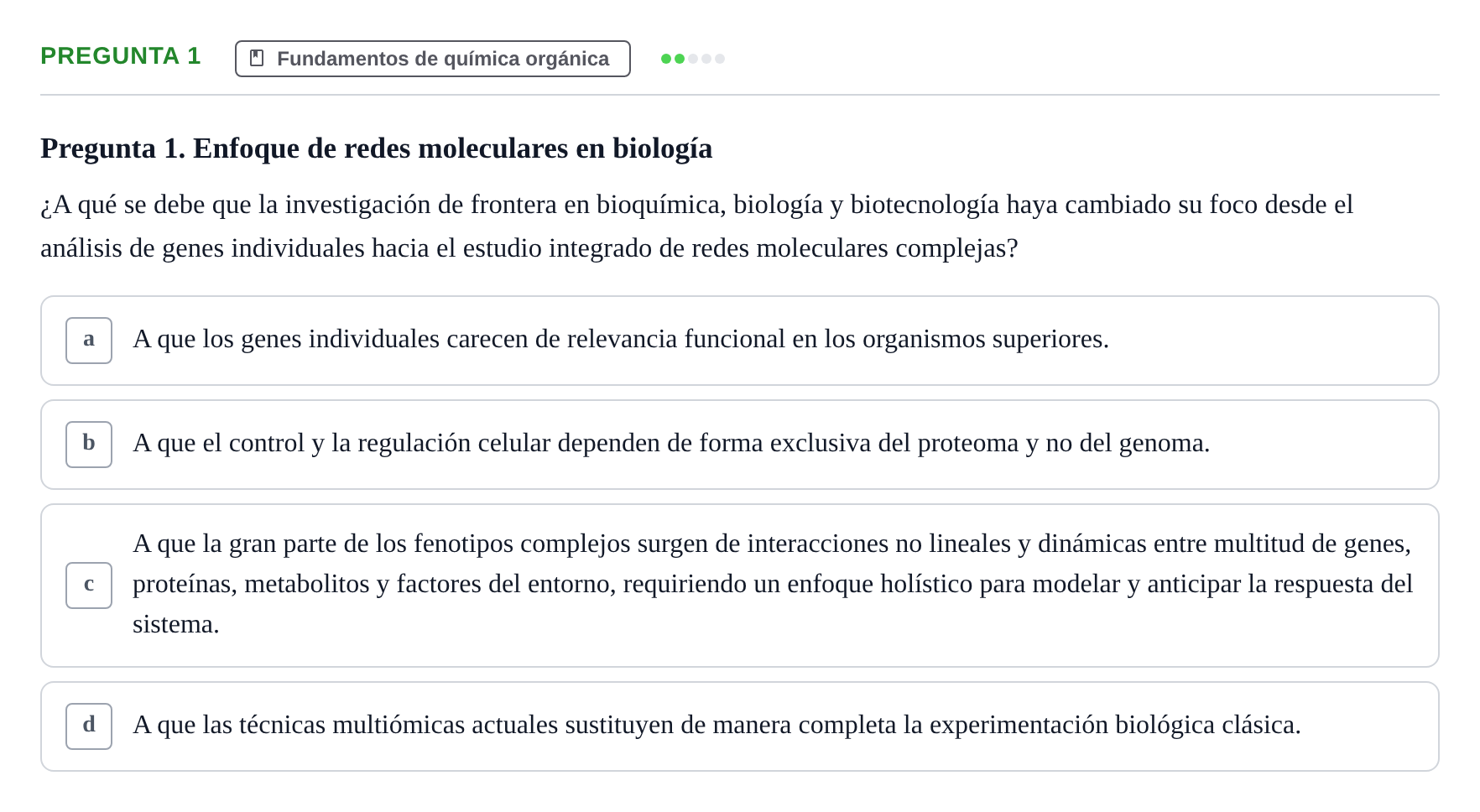 Enunciado: Pregunta 1