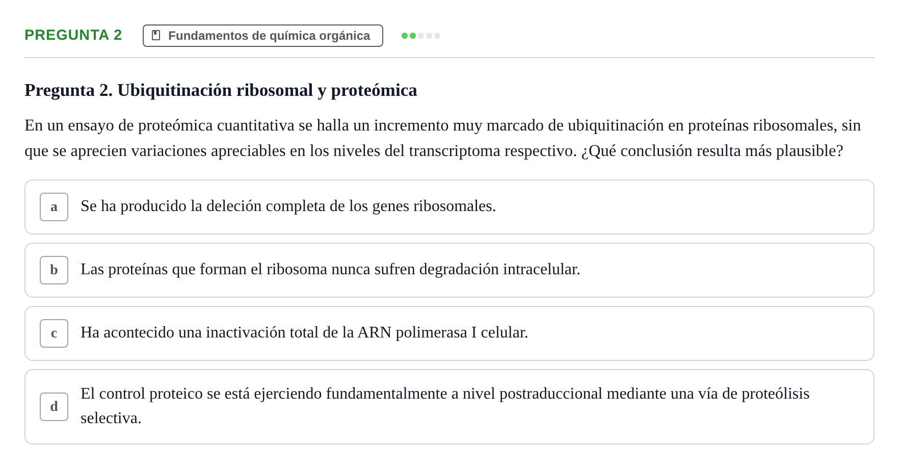 Enunciado: Pregunta 2