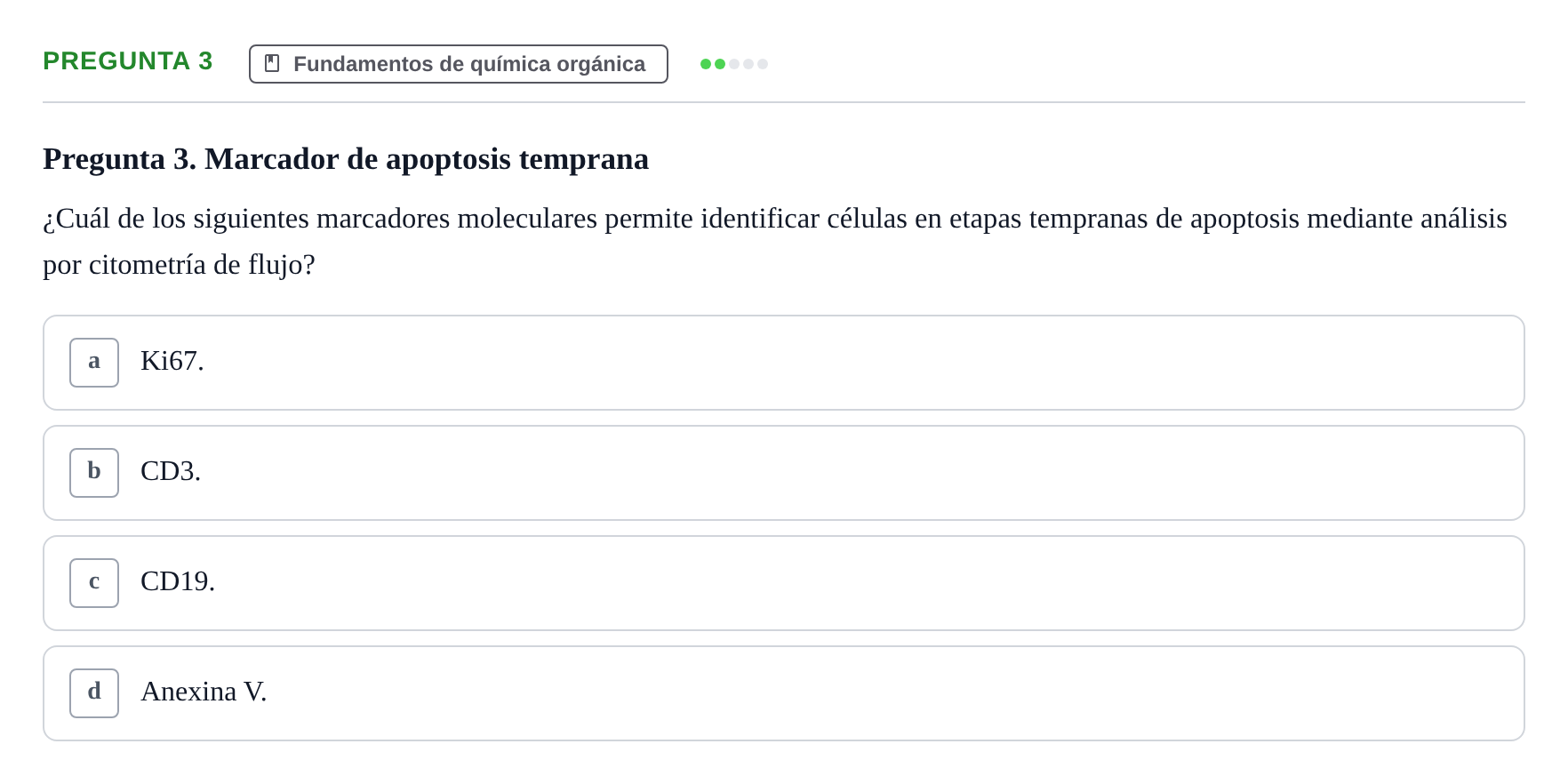 Enunciado: Pregunta 3