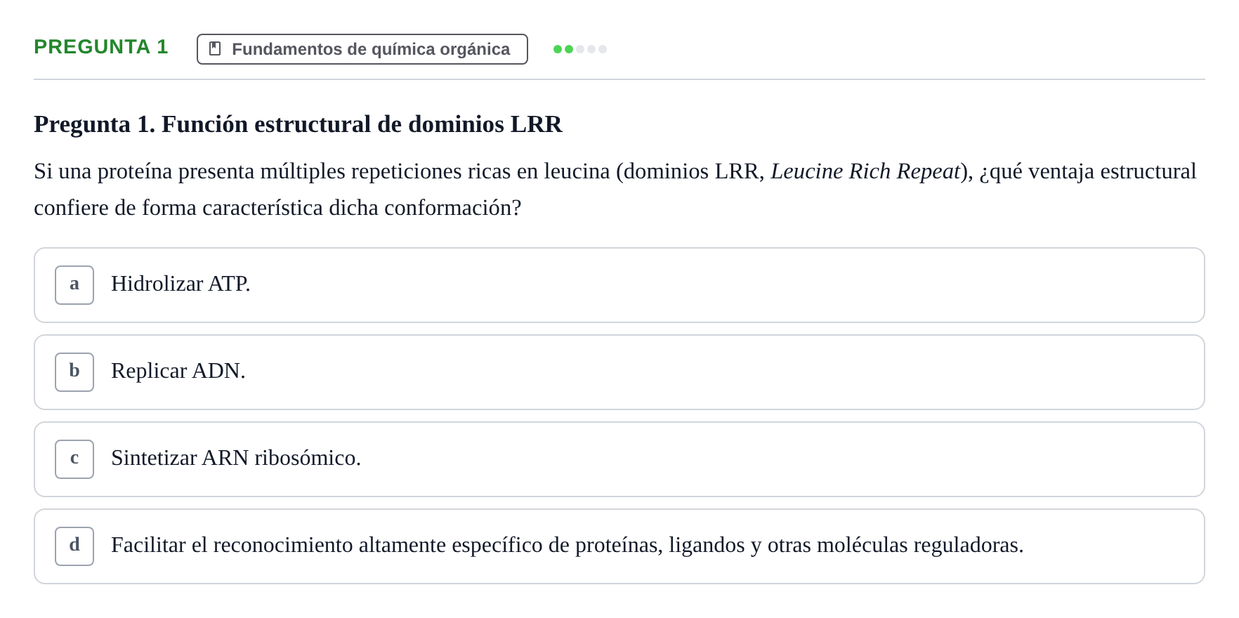 Enunciado: Pregunta 1