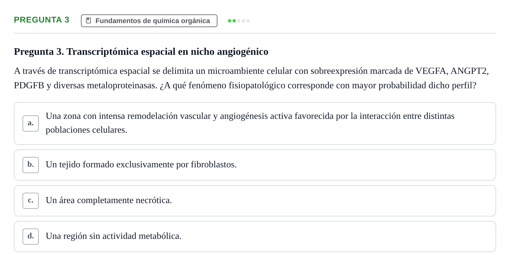 Enunciado: Pregunta 3