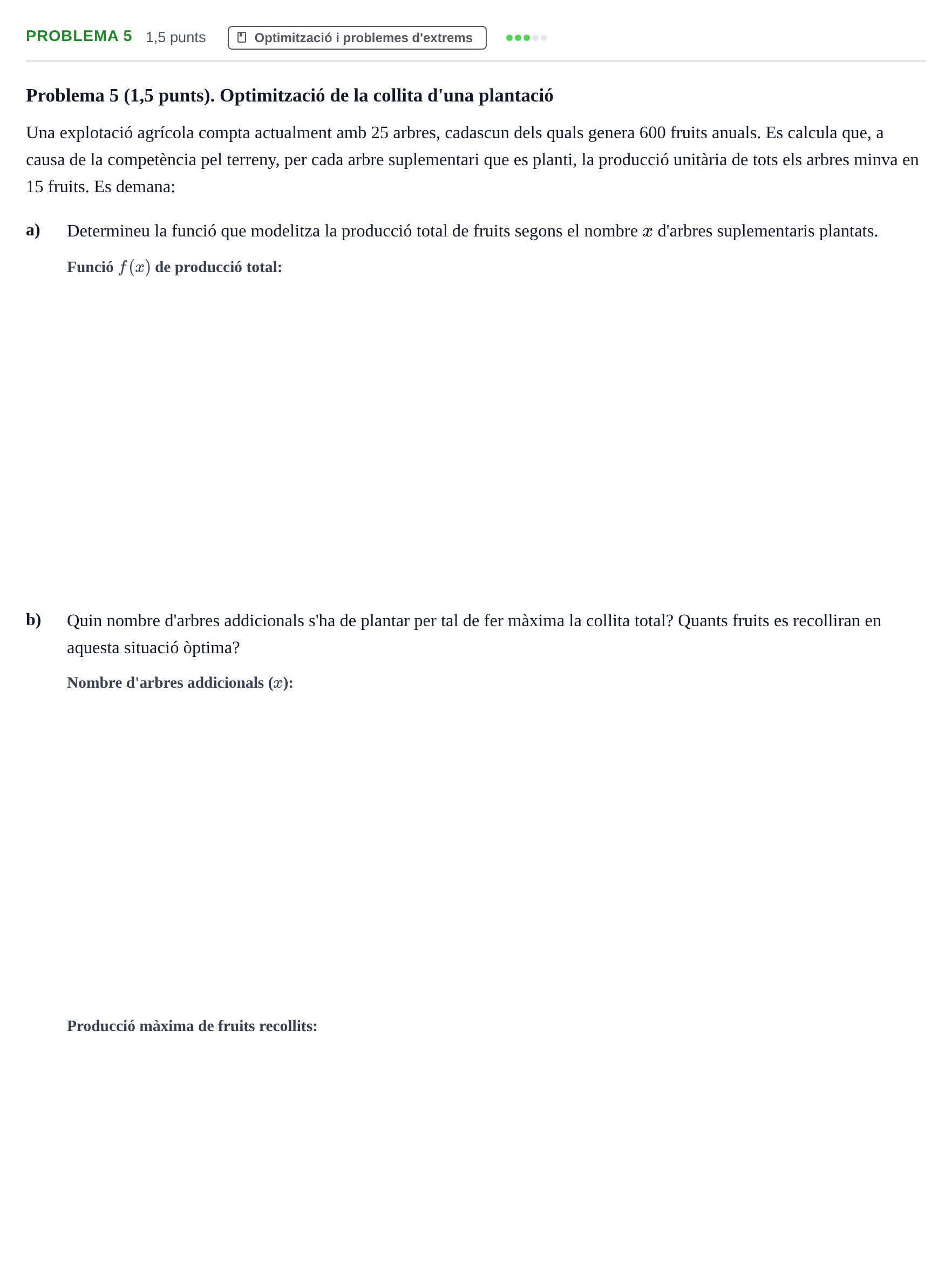 Enunciado: Problema 5 · Matemáticas Financieras UPC 2017