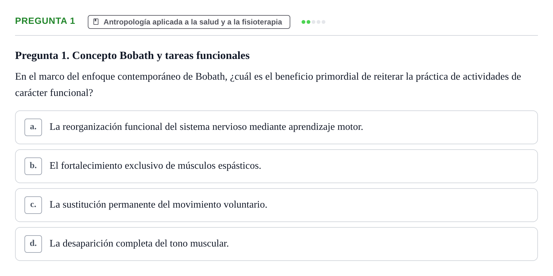 Enunciado: Pregunta 1