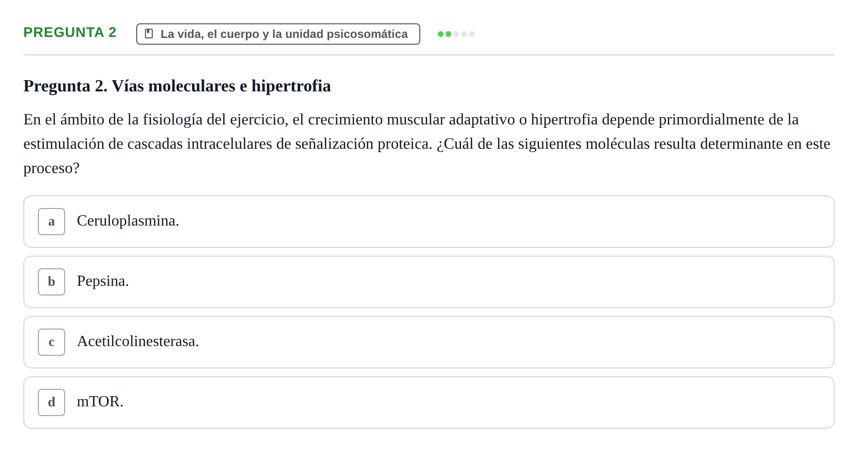 Enunciado: Pregunta 2